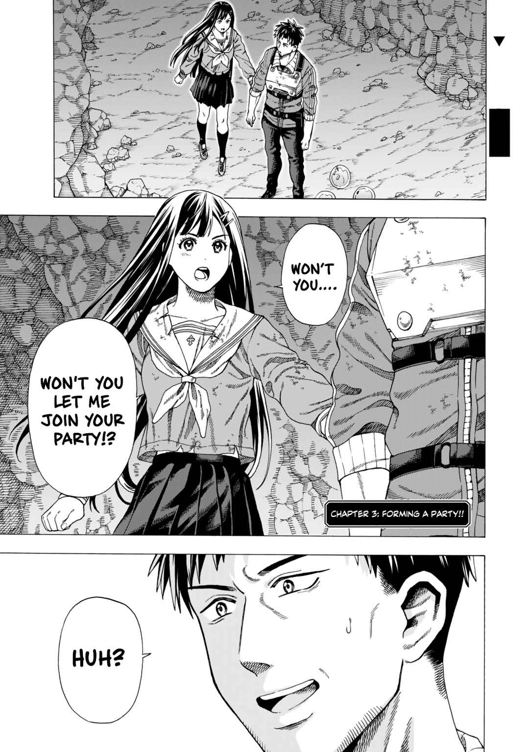 Skill "World Tame" ni Mezameta Ossan wa Dungeon de Seikei wo Tateru Koto ni Shimashita ~Mushoku kara Hajimeru Shihai Musou~ Chapter 3 - Page 2