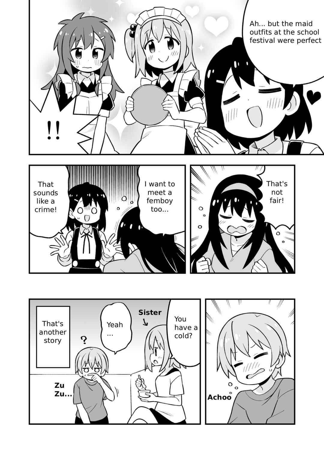 Onii-chan wa Oshimai! Chapter 102.2 - Page 4