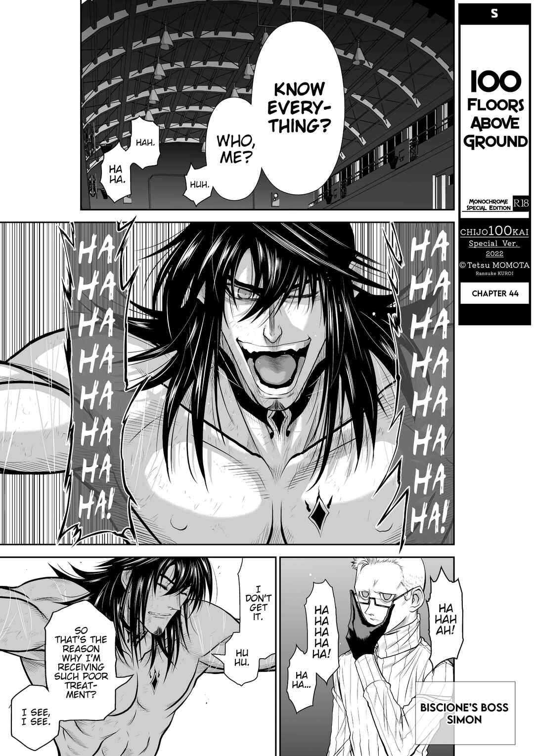 Chijou 100-kai Chapter 44 - Page 1