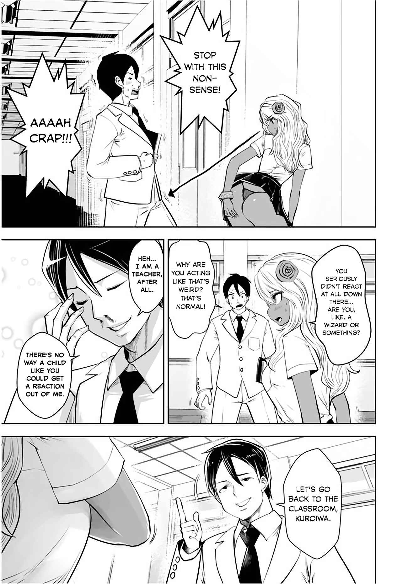 Black Gakkou ni Tsutomete Shimatta Sensei Chapter 3 - Page 3