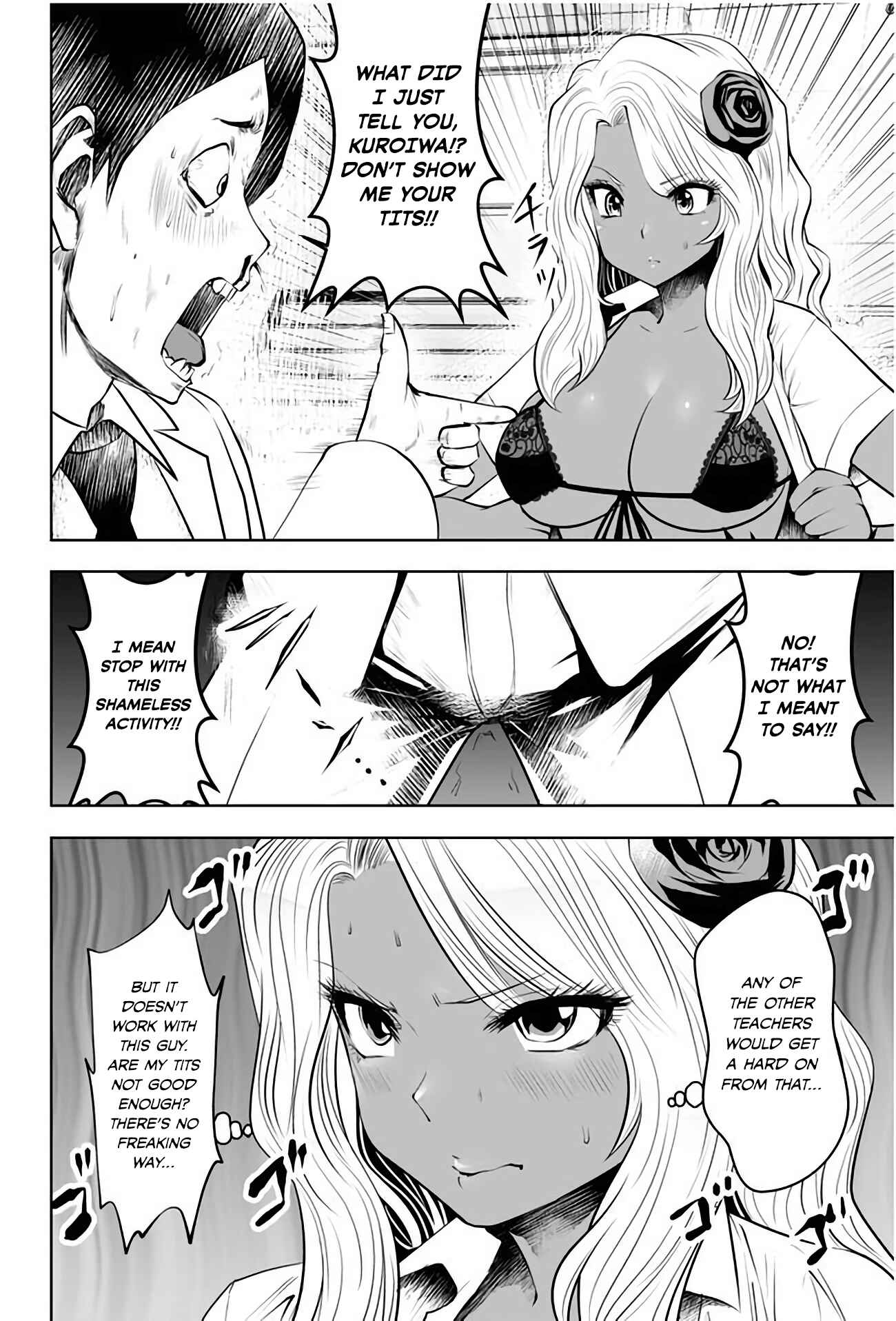 Black Gakkou ni Tsutomete Shimatta Sensei Chapter 3 - Page 6