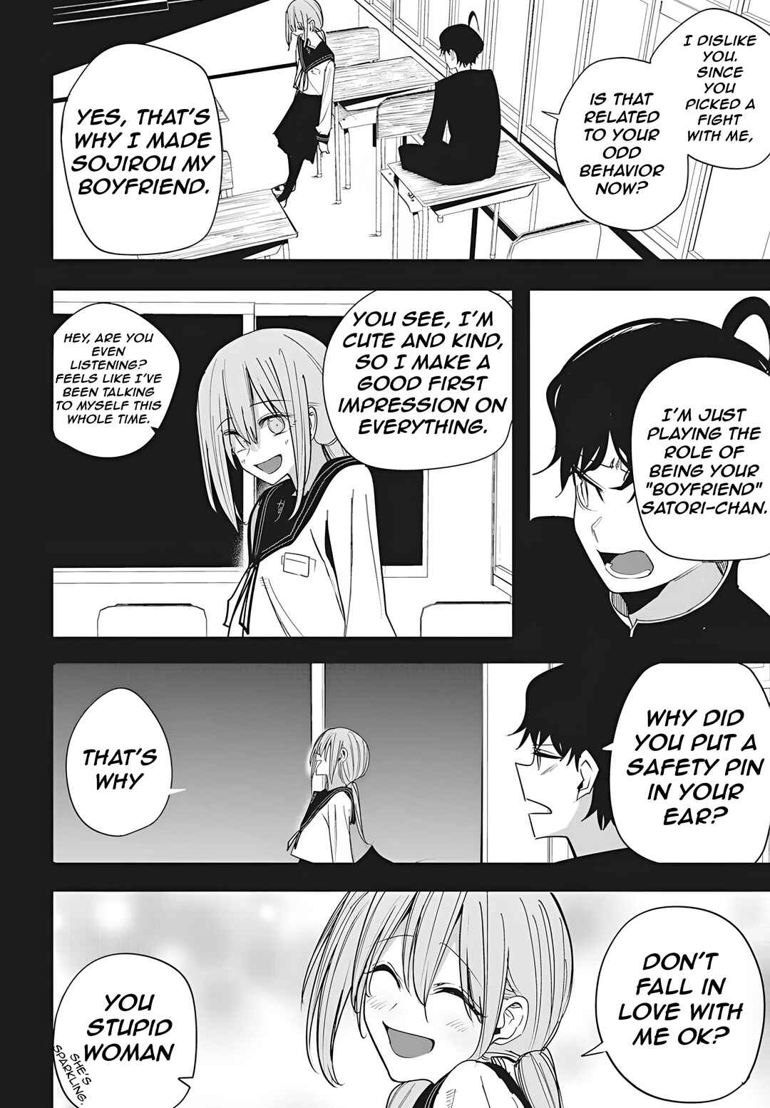 Mizuki-senpai no Koi Uranai Chapter 50 - Page 5