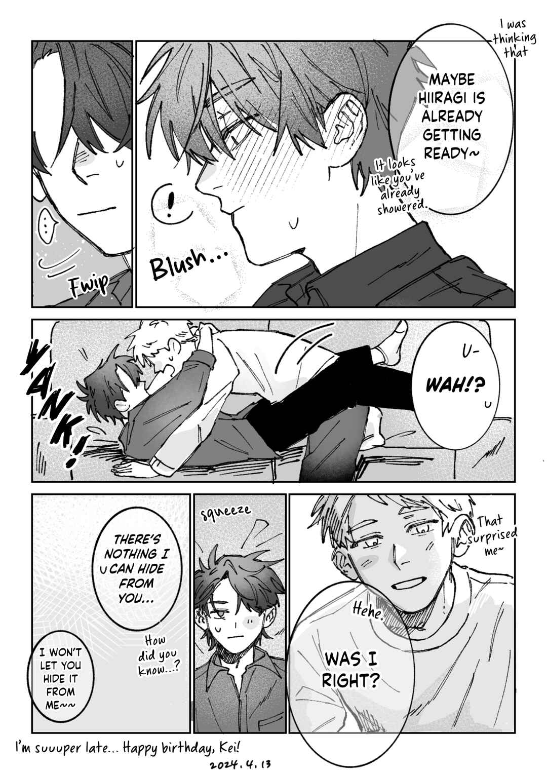 Kousuke X Natsuki Chapter 14 - Page 6