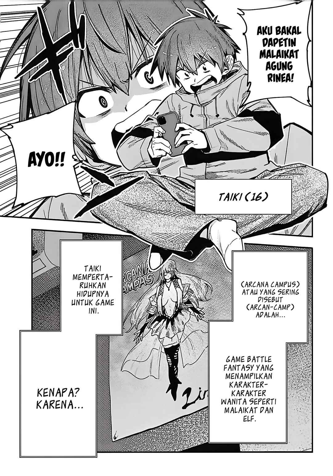 Saijaku to Yobareta Kentoushi no Game Chisiki musou Chapter 1.1 - Page 4