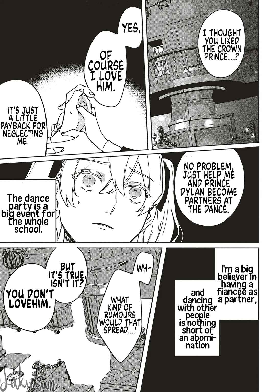 Akuyaku Reijou wa Ouji no Honsou (Dekiai) wo Shiranai Chapter 17 - Page 14