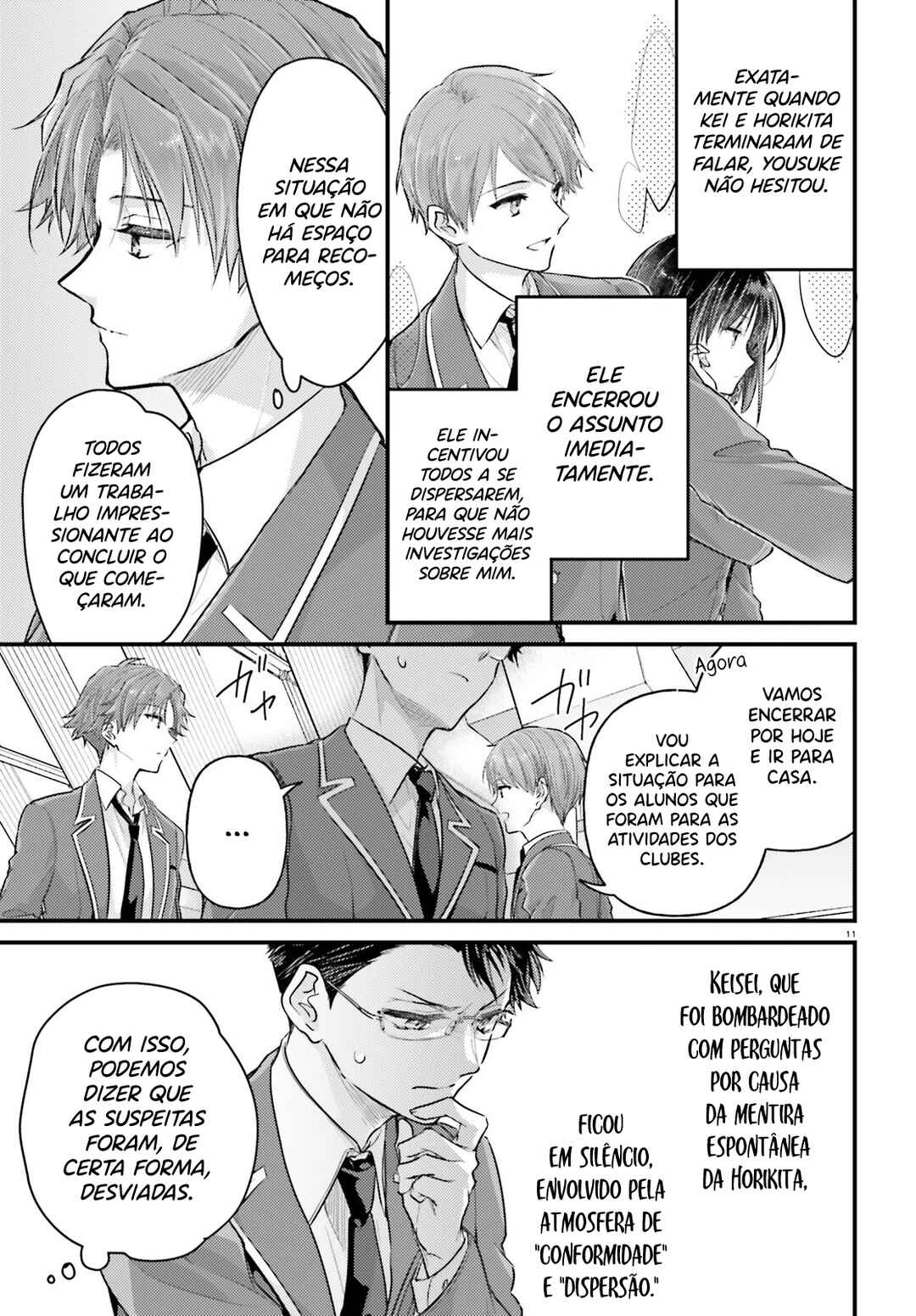 Youkoso Jitsuryoku Shijou Shugi no Kyoushitsu e 2-nensei-hen 2nd Stage Chapter 3 - Page 12