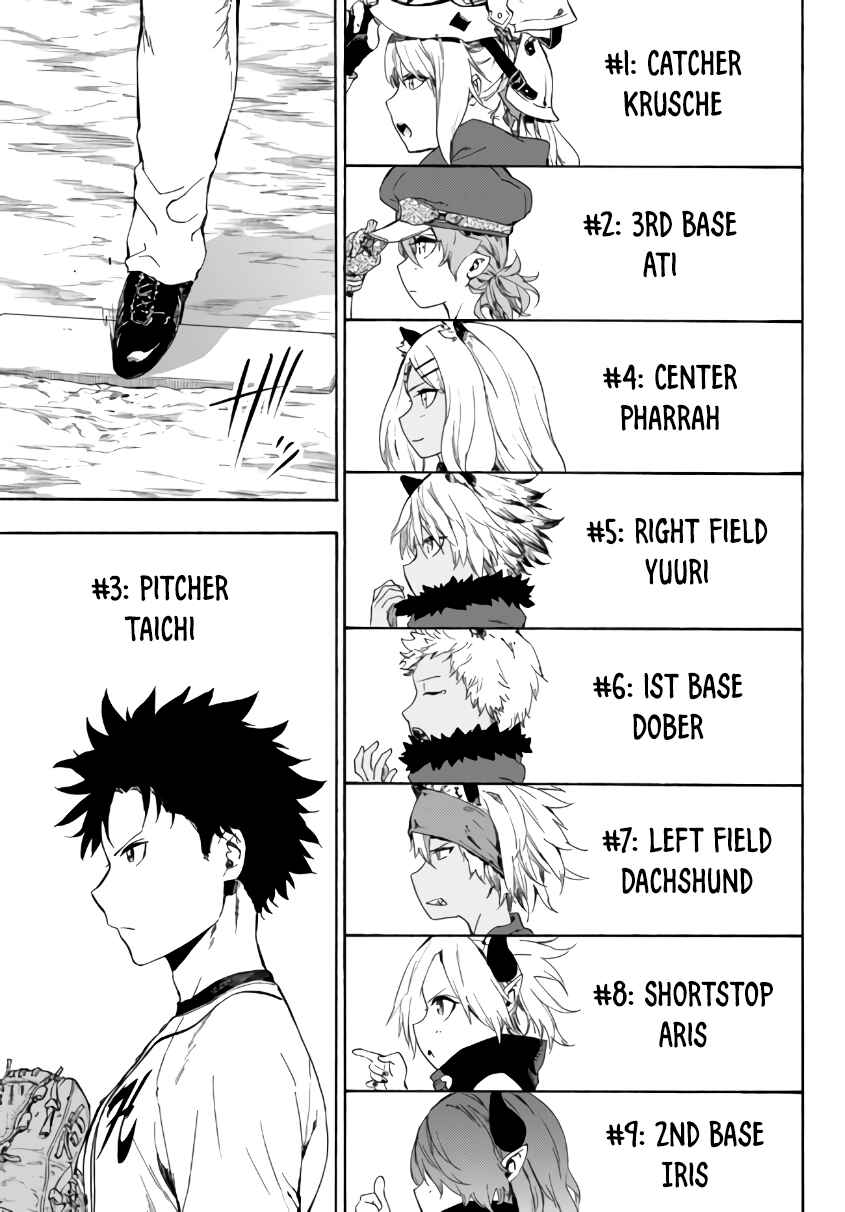 Yakyuu de Sensou suru Isekai de Choukoukoukyuu Ace ga Jakushou Kokka o Sukuu Youdesu Chapter 14.1 - Page 12