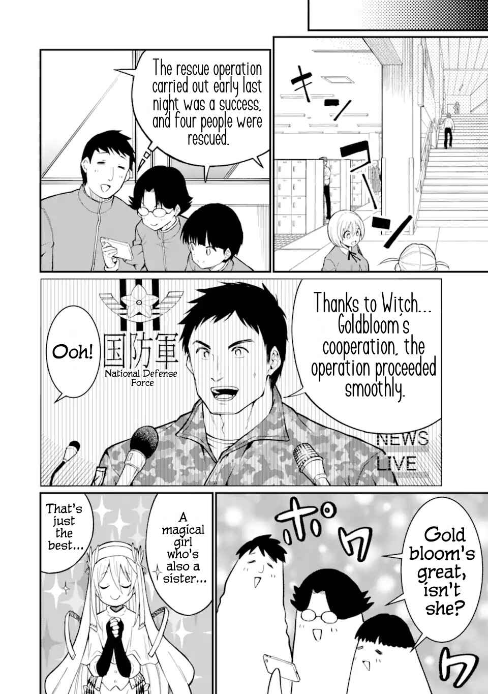 Hoshokusha Kei Mahou Shoujo Chapter 5 - Page 21