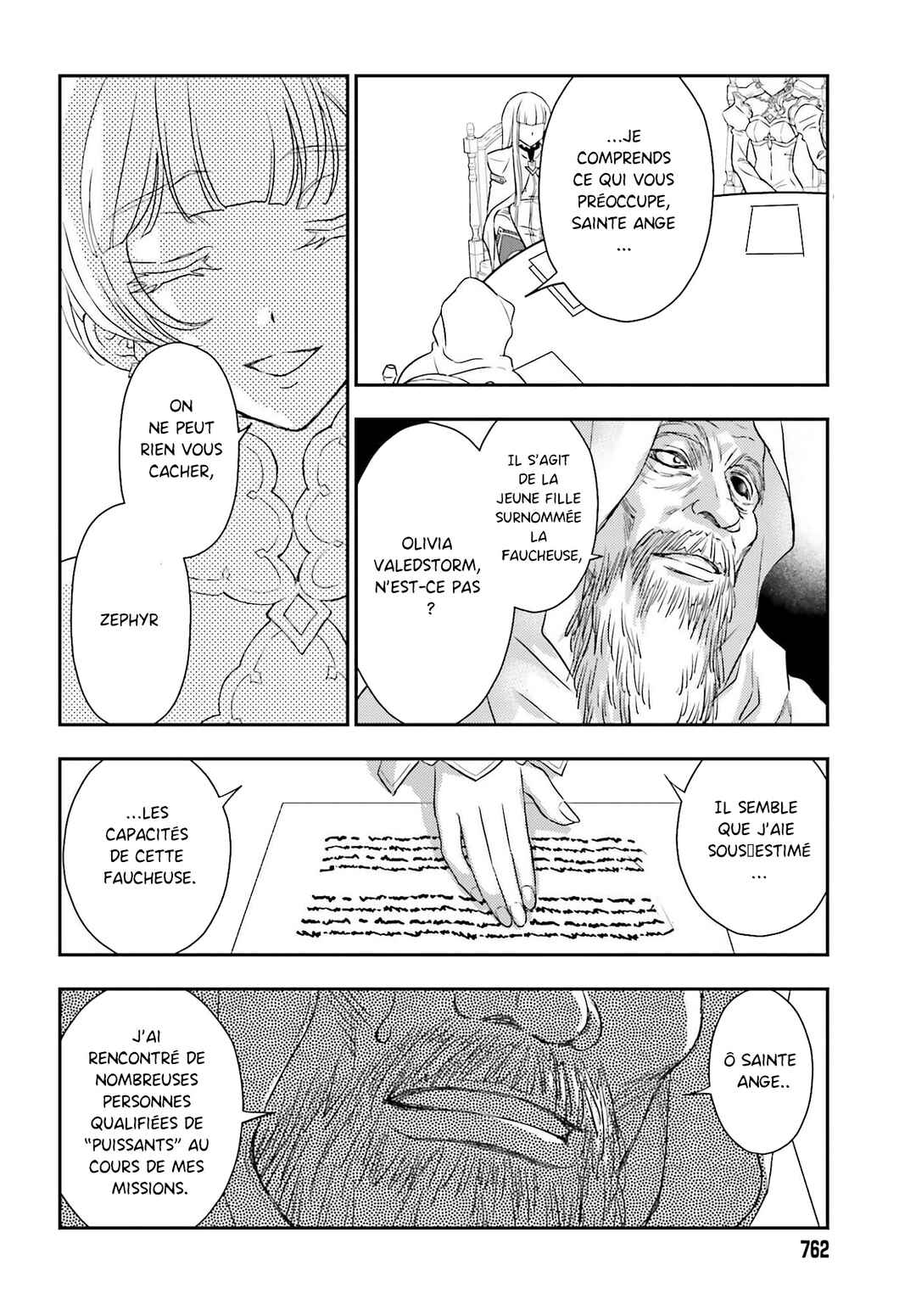 Shinigami ni Sodaterareta Shoujo wa Shikkoku no Tsurugi o Mune ni Idaku Chapter 56 - Page 14