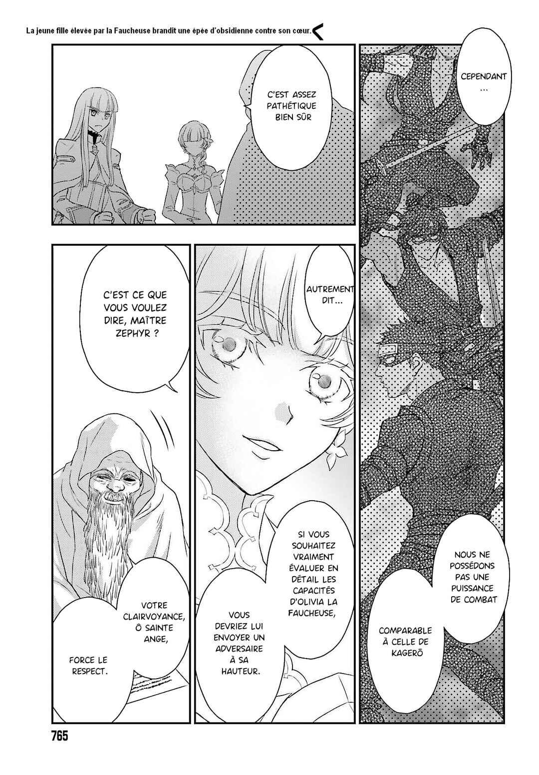 Shinigami ni Sodaterareta Shoujo wa Shikkoku no Tsurugi o Mune ni Idaku Chapter 56 - Page 17