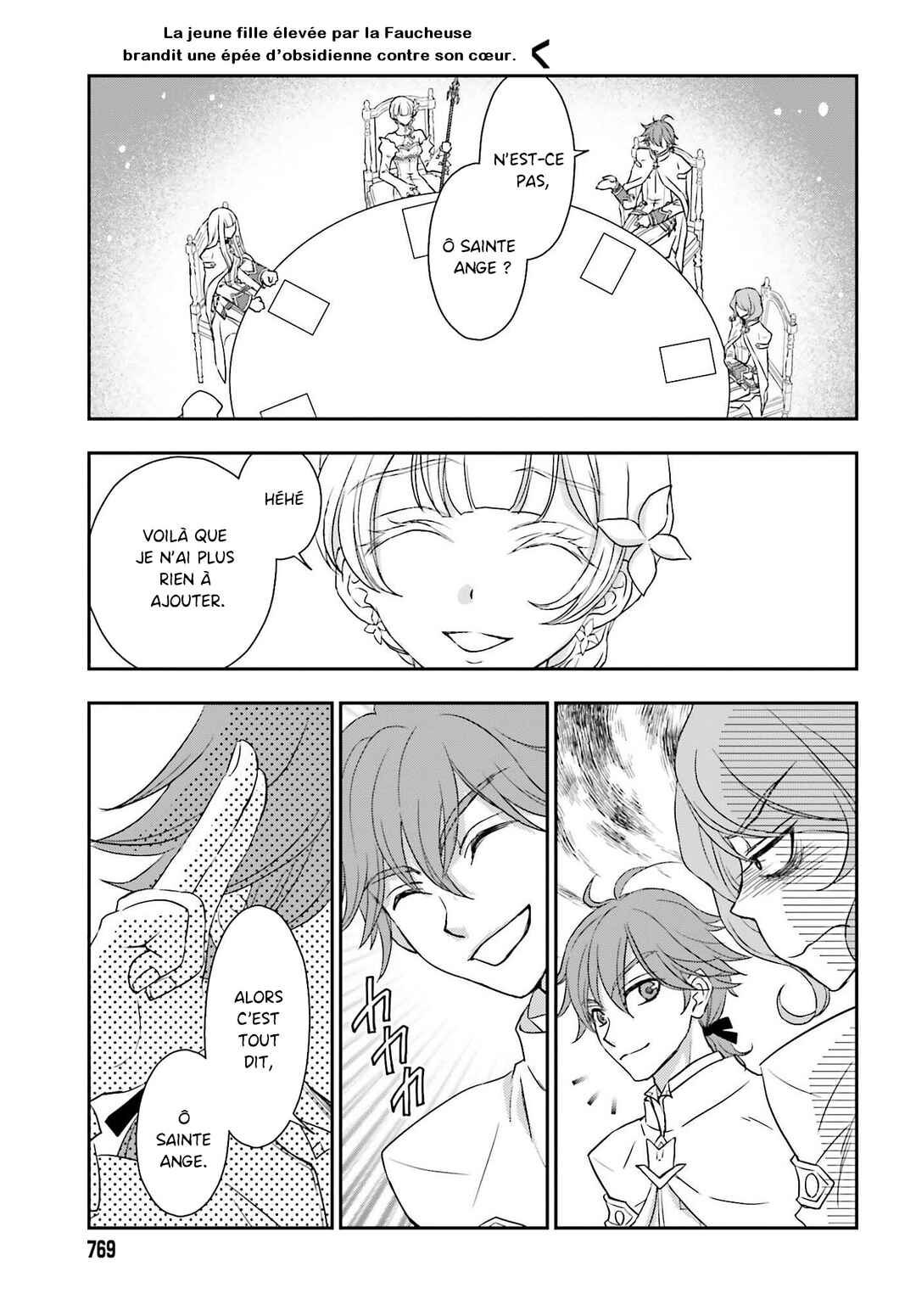 Shinigami ni Sodaterareta Shoujo wa Shikkoku no Tsurugi o Mune ni Idaku Chapter 56 - Page 21