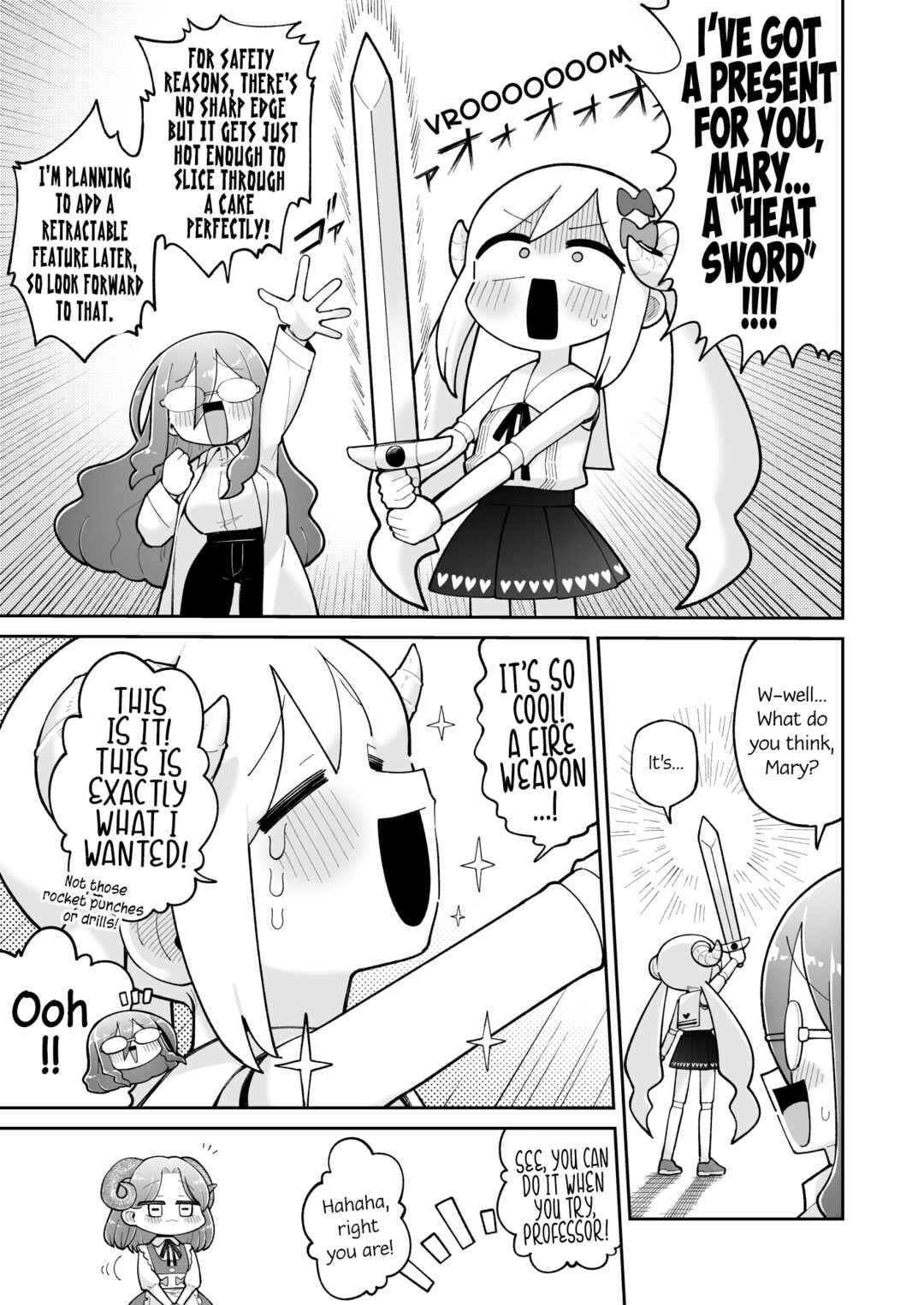 Osana Robot to Abunai Hakase Chapter 30 - Page 1