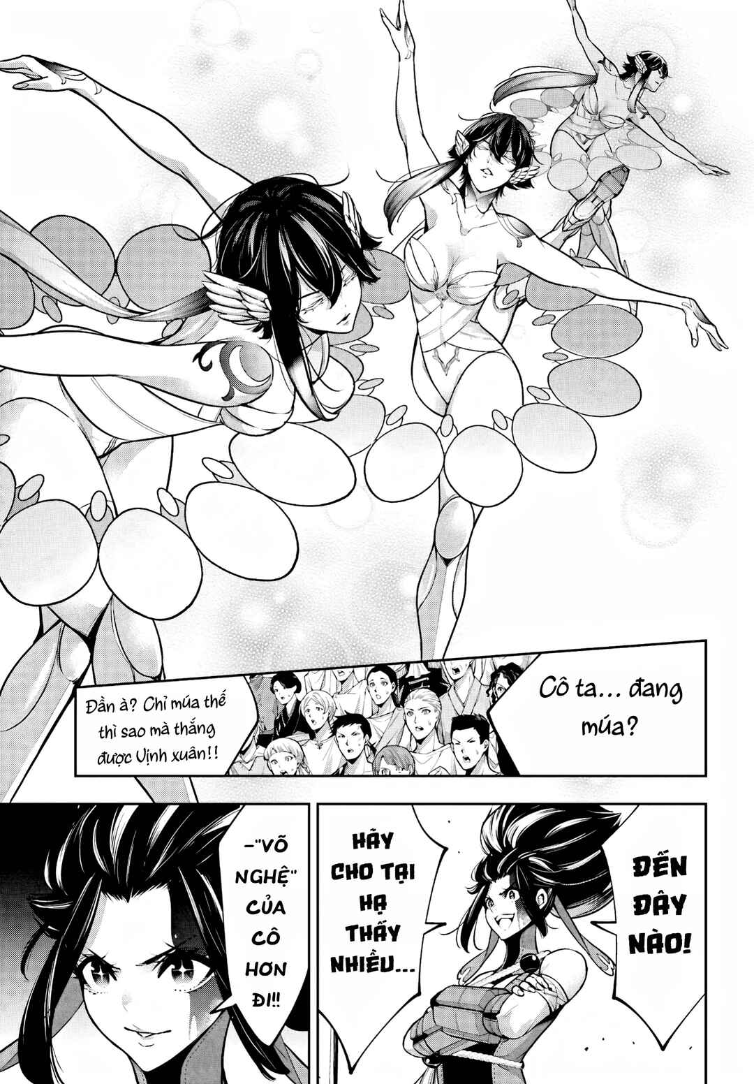 Majo Taisen - 32-nin no Isai no Majo wa Koroshiau Chapter 46 - Page 32