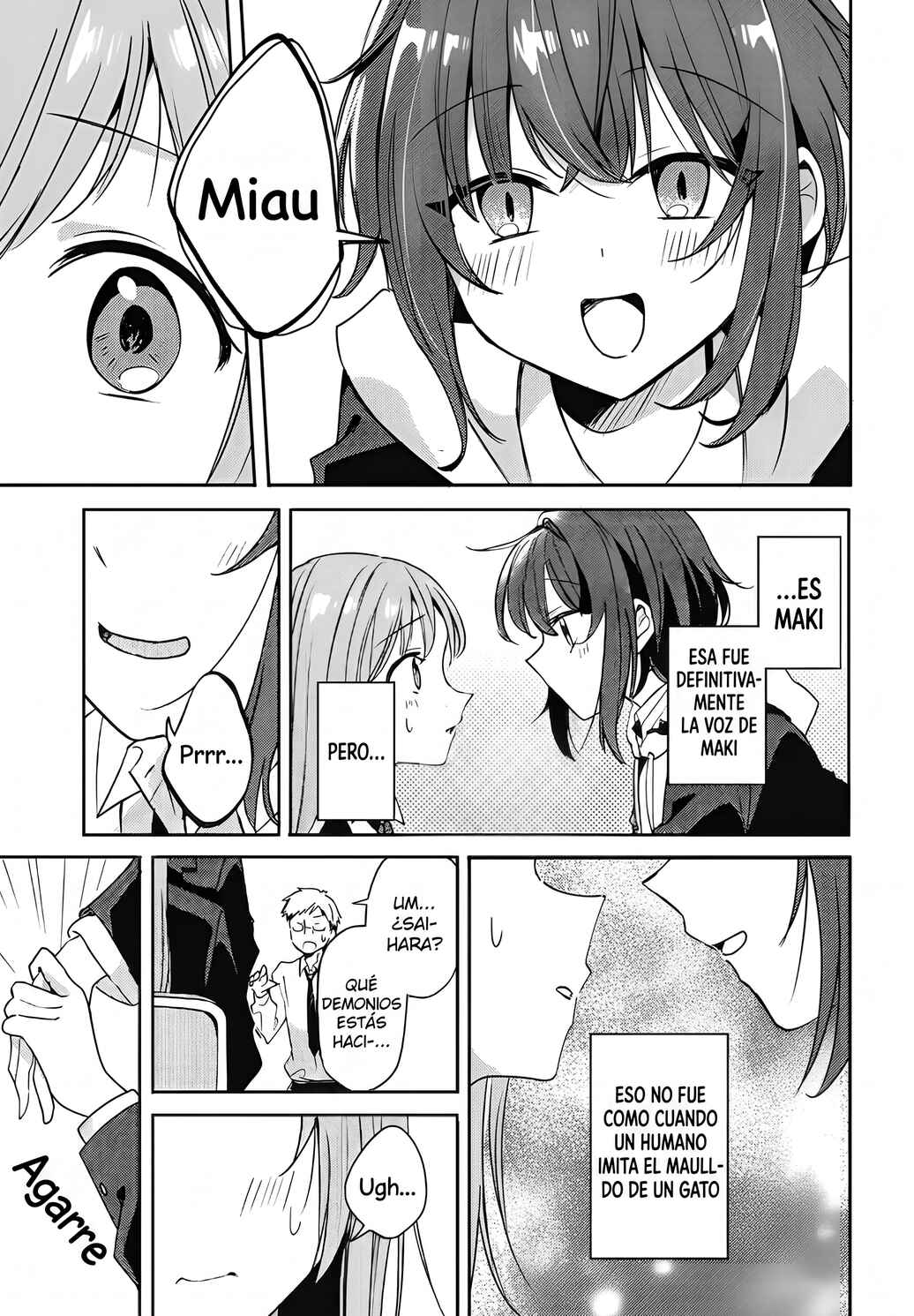Osananajimi wa, Nyaa to Naite Skirt no Naka Chapter 3 - Page 5