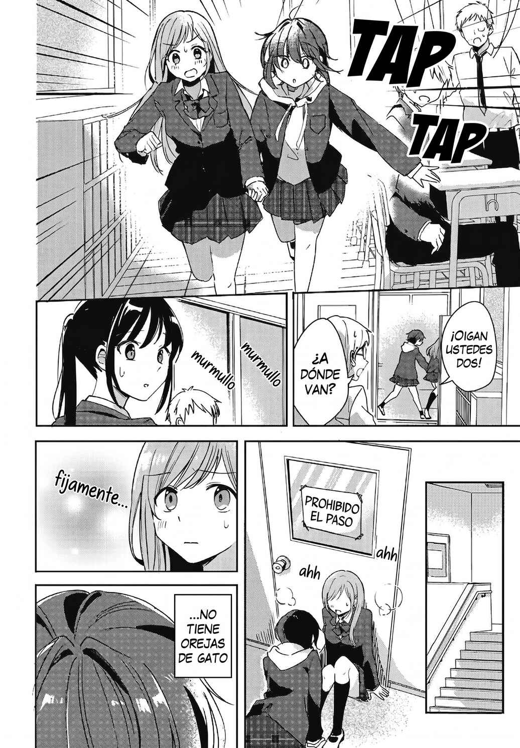 Osananajimi wa, Nyaa to Naite Skirt no Naka Chapter 3 - Page 6