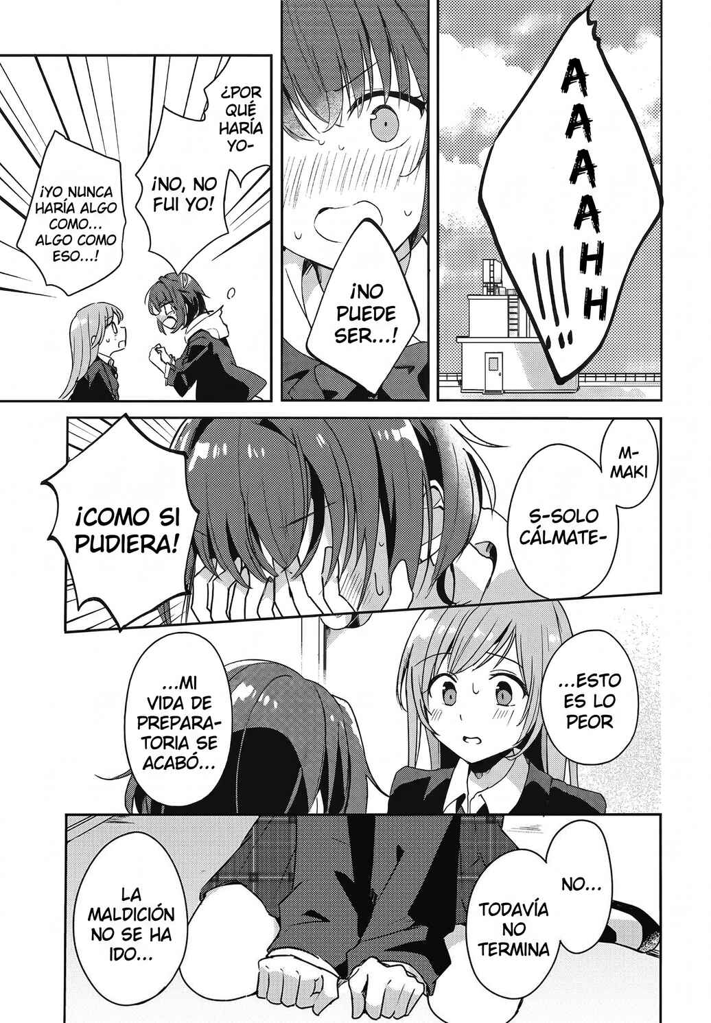 Osananajimi wa, Nyaa to Naite Skirt no Naka Chapter 3 - Page 9