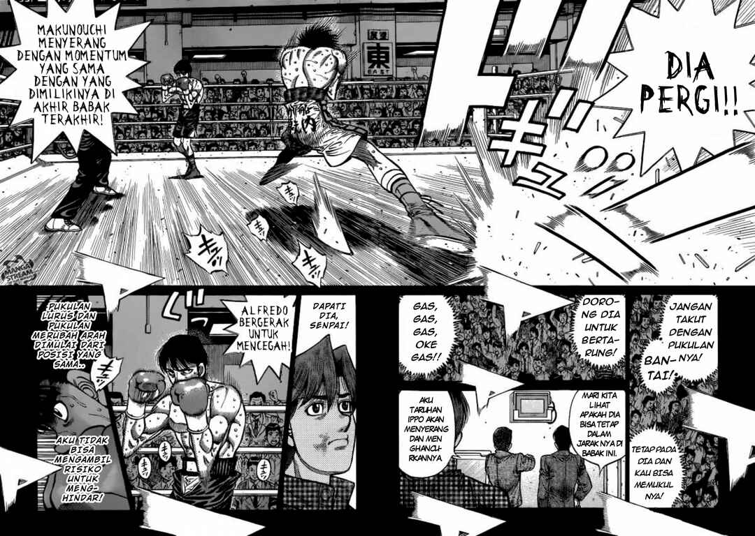 Hajime no Ippo Chapter 1040 - Page 5