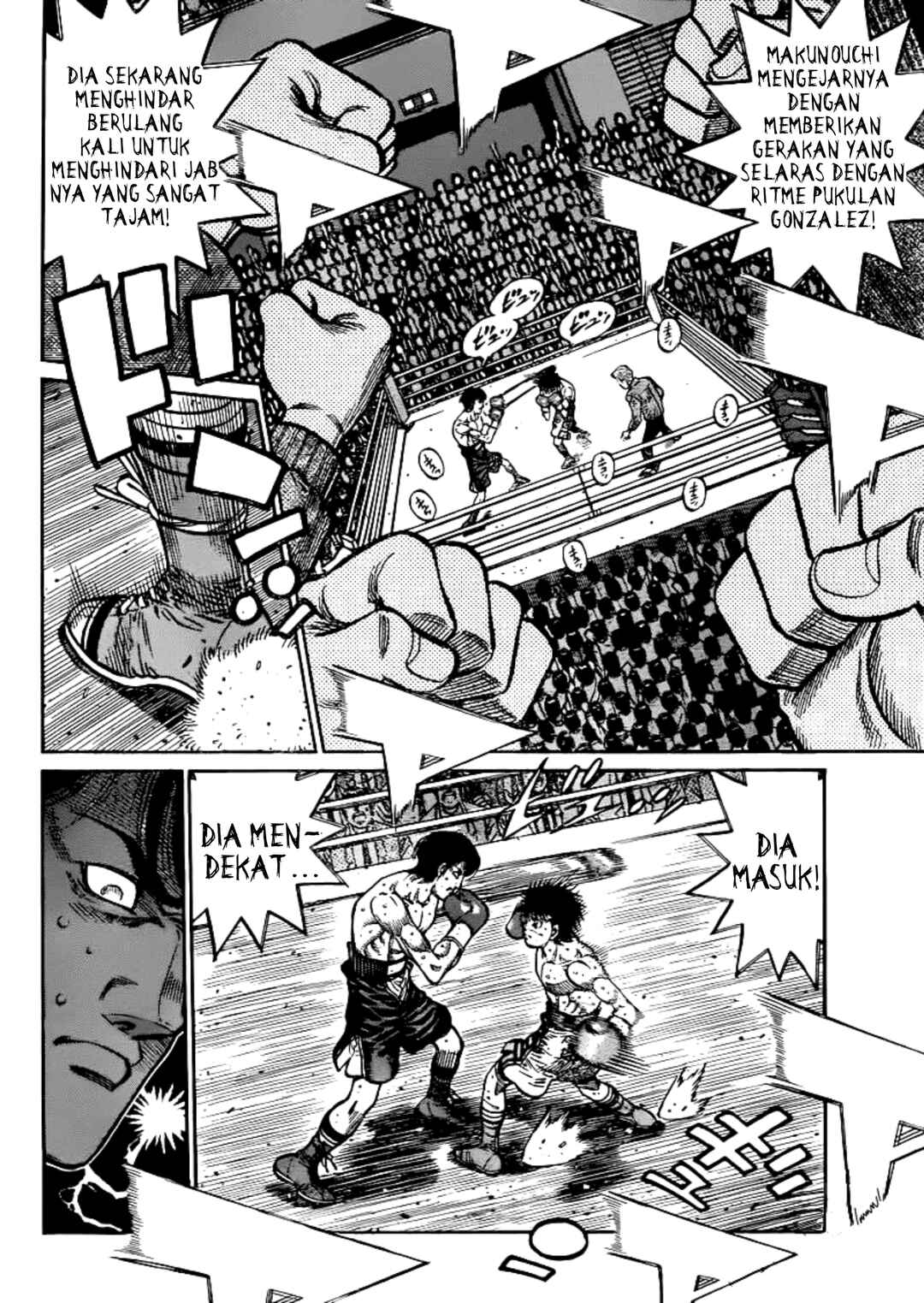 Hajime no Ippo Chapter 1040 - Page 9