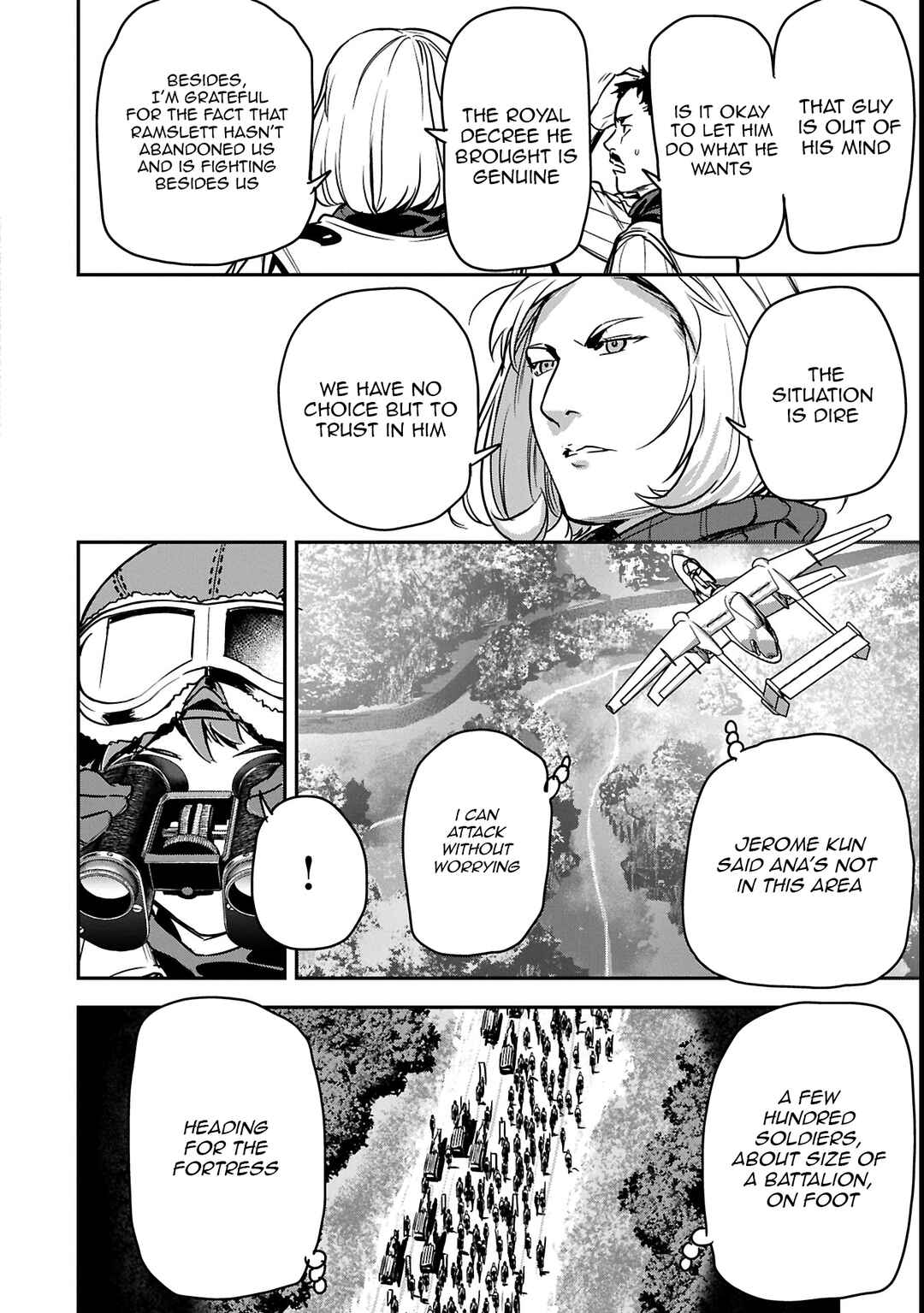Chounin A wa Akuyaku Reijou o Doushitemo Sukuitai: Dobu to Sora to Koori no Himegimi Chapter 36.1 - Page 9