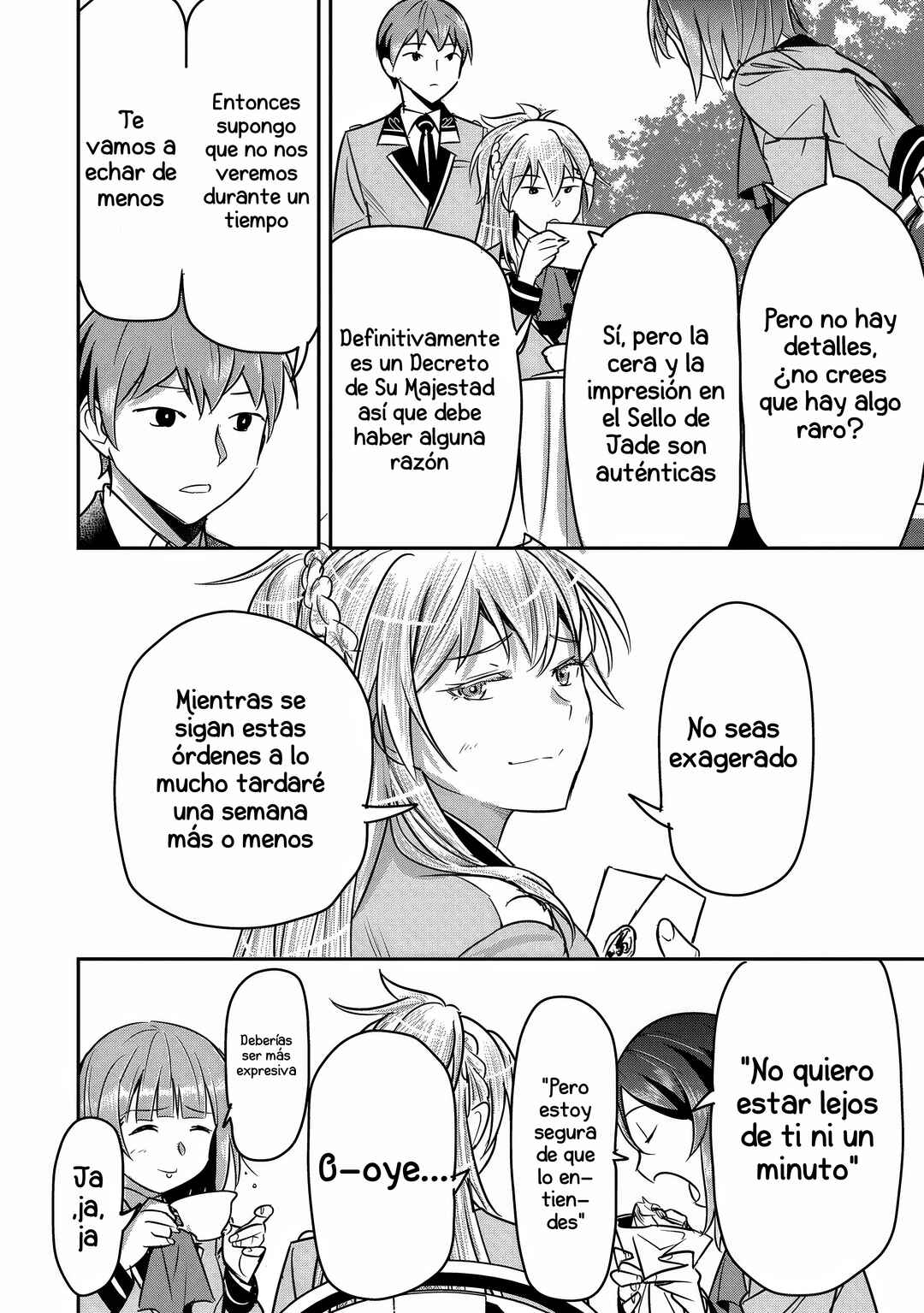 Chounin A wa Akuyaku Reijou o Doushitemo Sukuitai: Dobu to Sora to Koori no Himegimi Chapter 33 - Page 13