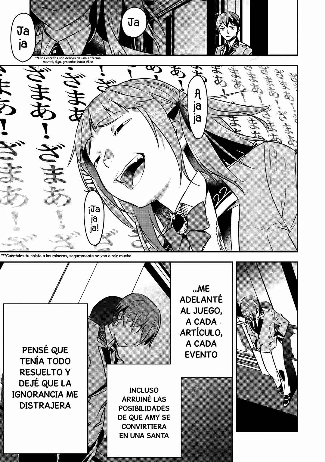 Chounin A wa Akuyaku Reijou o Doushitemo Sukuitai: Dobu to Sora to Koori no Himegimi Chapter 33 - Page 34