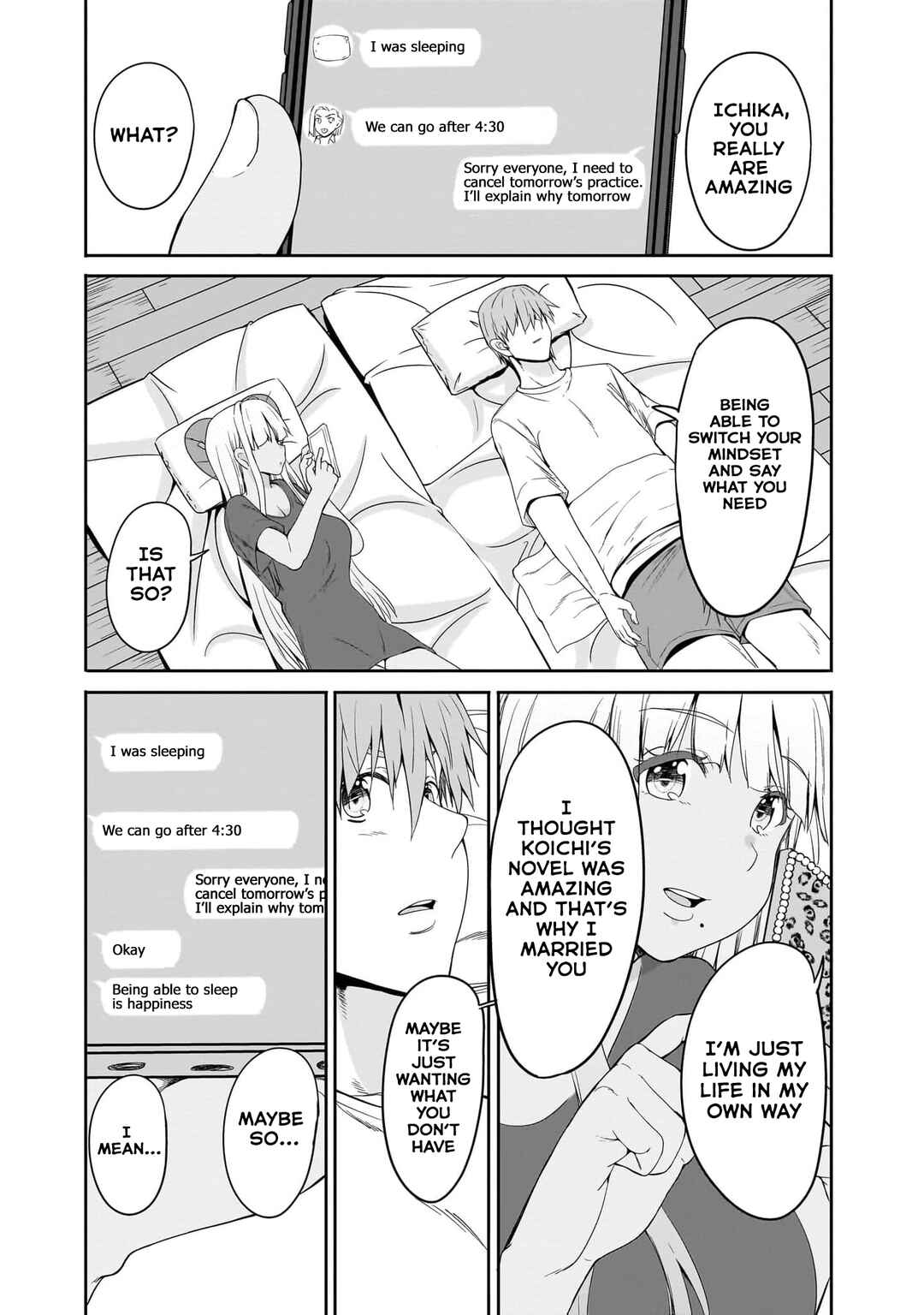 Inaka no Kuro Gal JK to Kekkon Shimashita Chapter 18 - Page 9