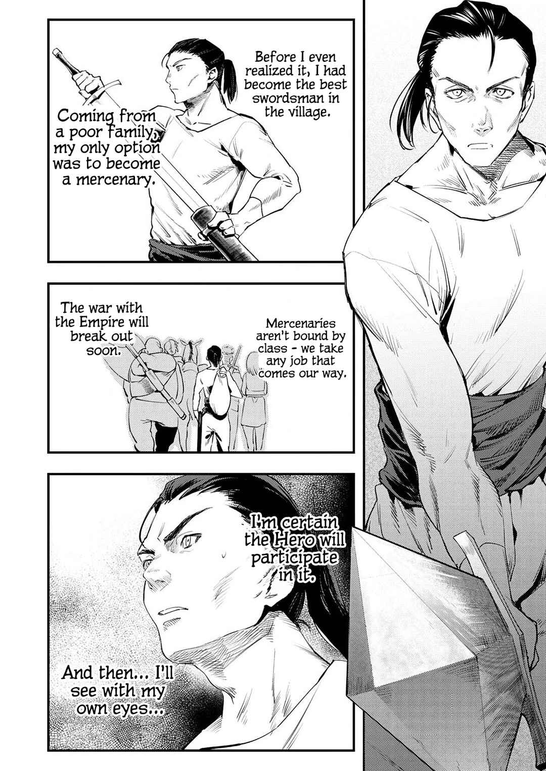 Shura Youjo no Eiyuutan ~Hanpa-sha to Iwa Reta Youhei, Youjo ni Tensei Shite Nariagaru~ Chapter 1 - Page 6