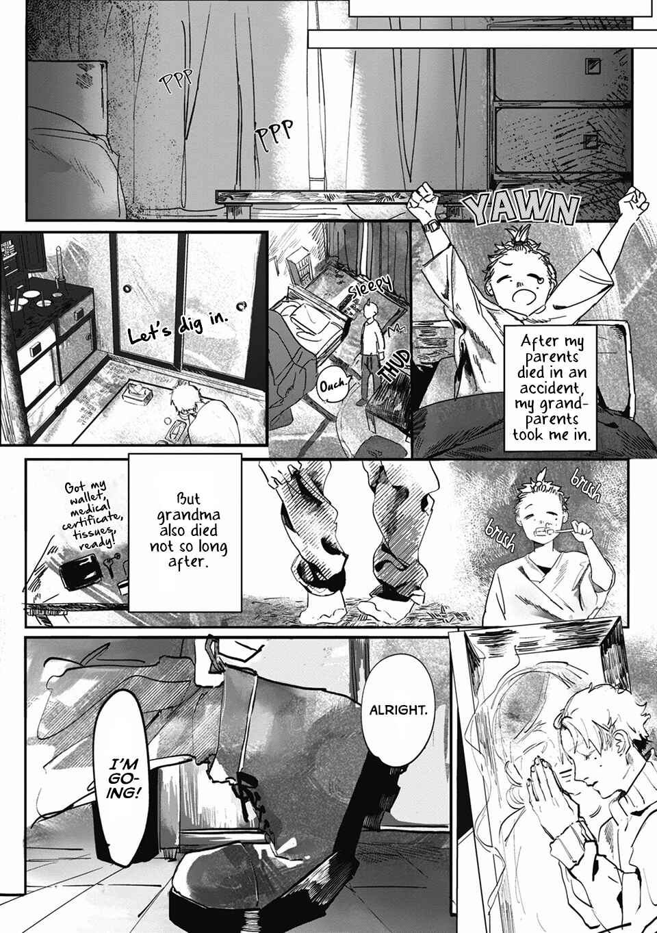 Kuroki Kemono to Yoru no Hana Chapter 1 - Page 14