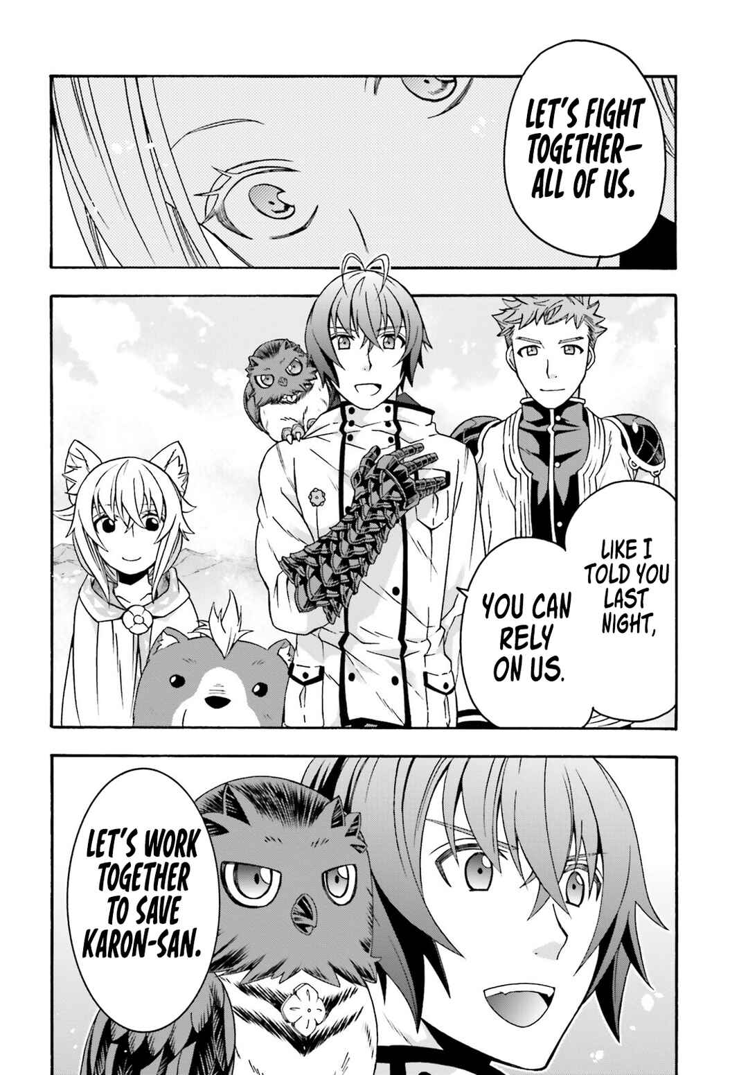 Chiyu Mahou no Machigatta Tsukaikata ~Senjou wo Kakeru Kaifuku Youin~ Chapter 71.1 - Page 9