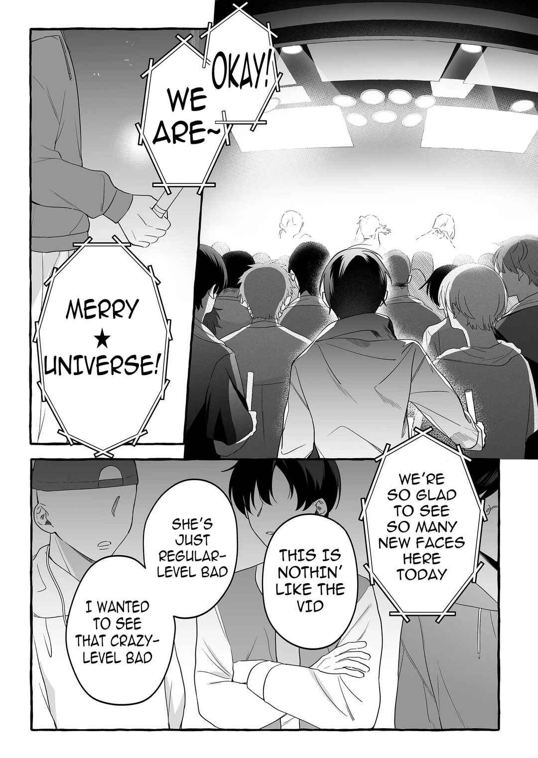 Damedol to Sekai ni 1-nin dake no Fan Chapter 25 - Page 13