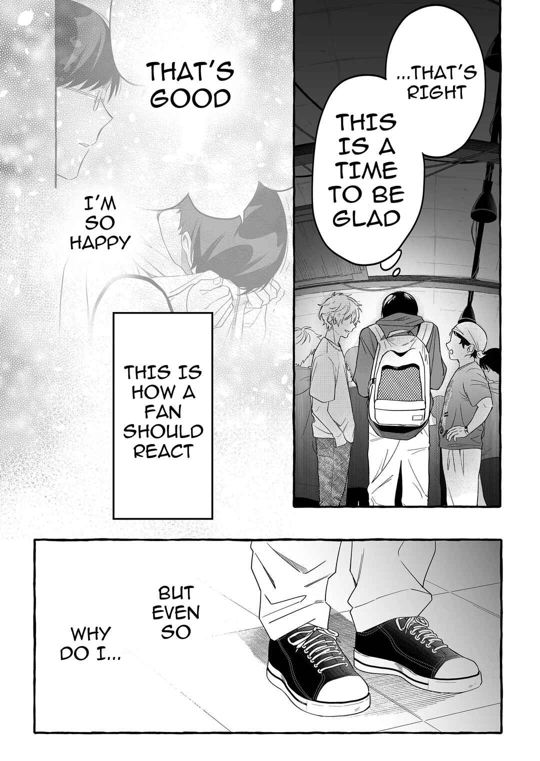 Damedol to Sekai ni 1-nin dake no Fan Chapter 25 - Page 7