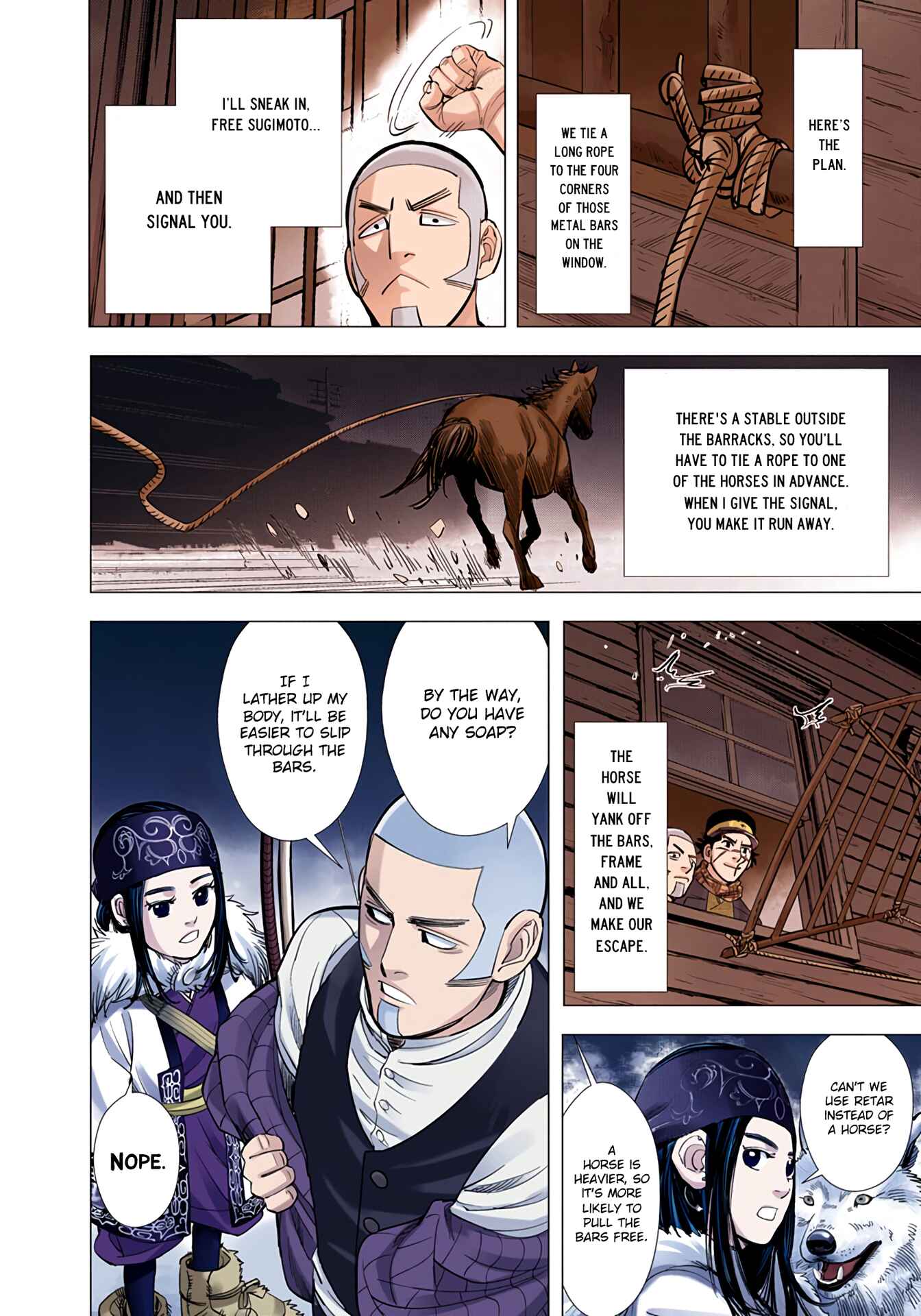 Golden Kamuy (Official Colored) Chapter 18 - Page 12