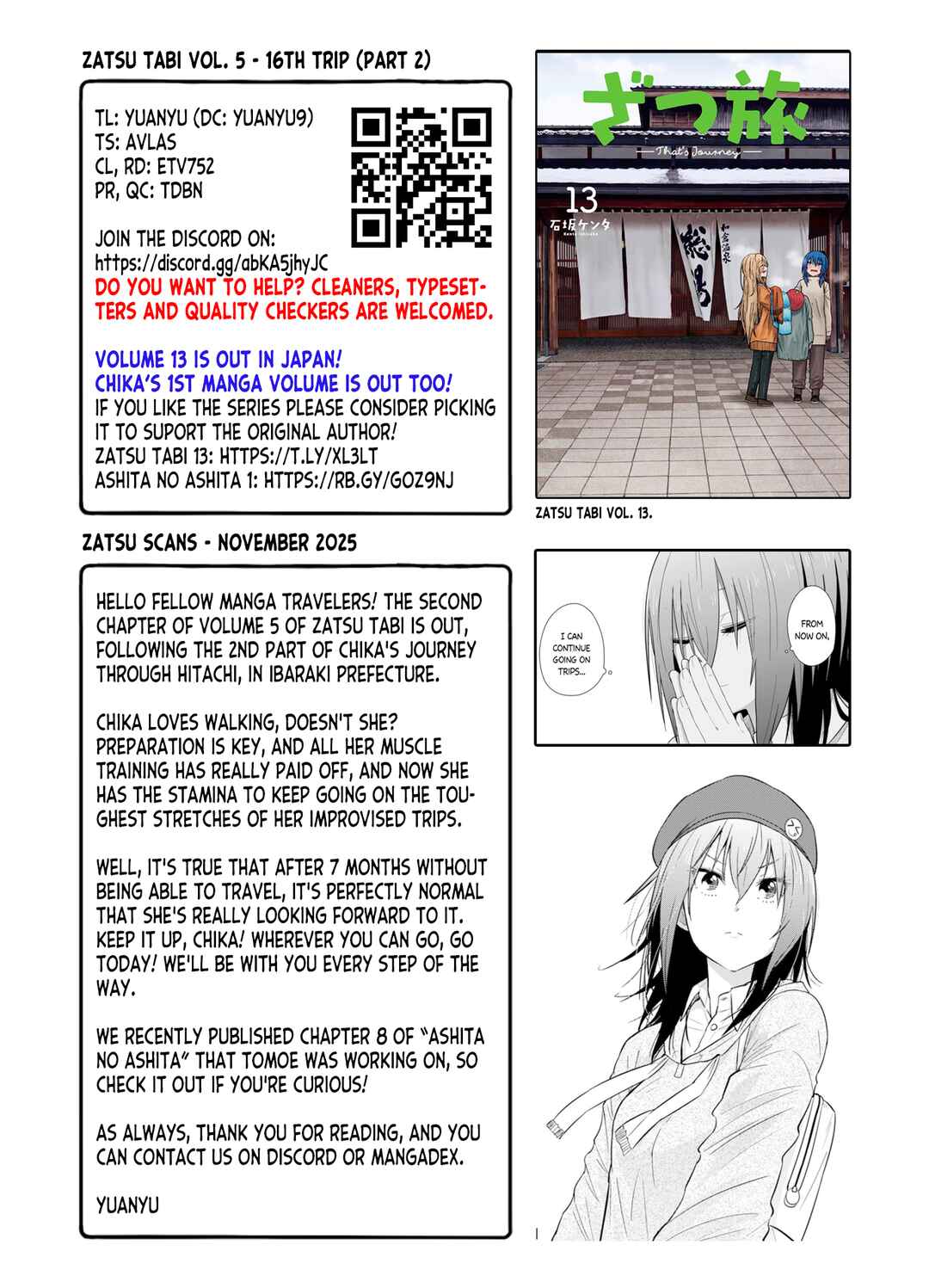 Zatsu Tabi - That's Journey Chapter 21 - Page 25