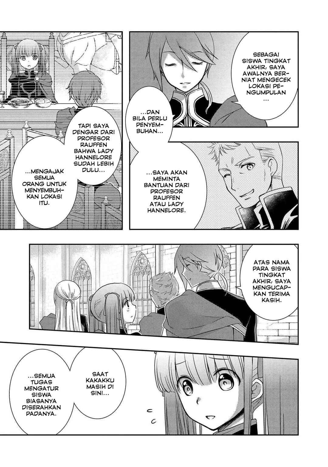 Honzuki no Gekokujou: Hannerōre no Kizoku-in Gonensei Ichi - Koishite Mitai O'hime-sama Chapter 3 - Page 11