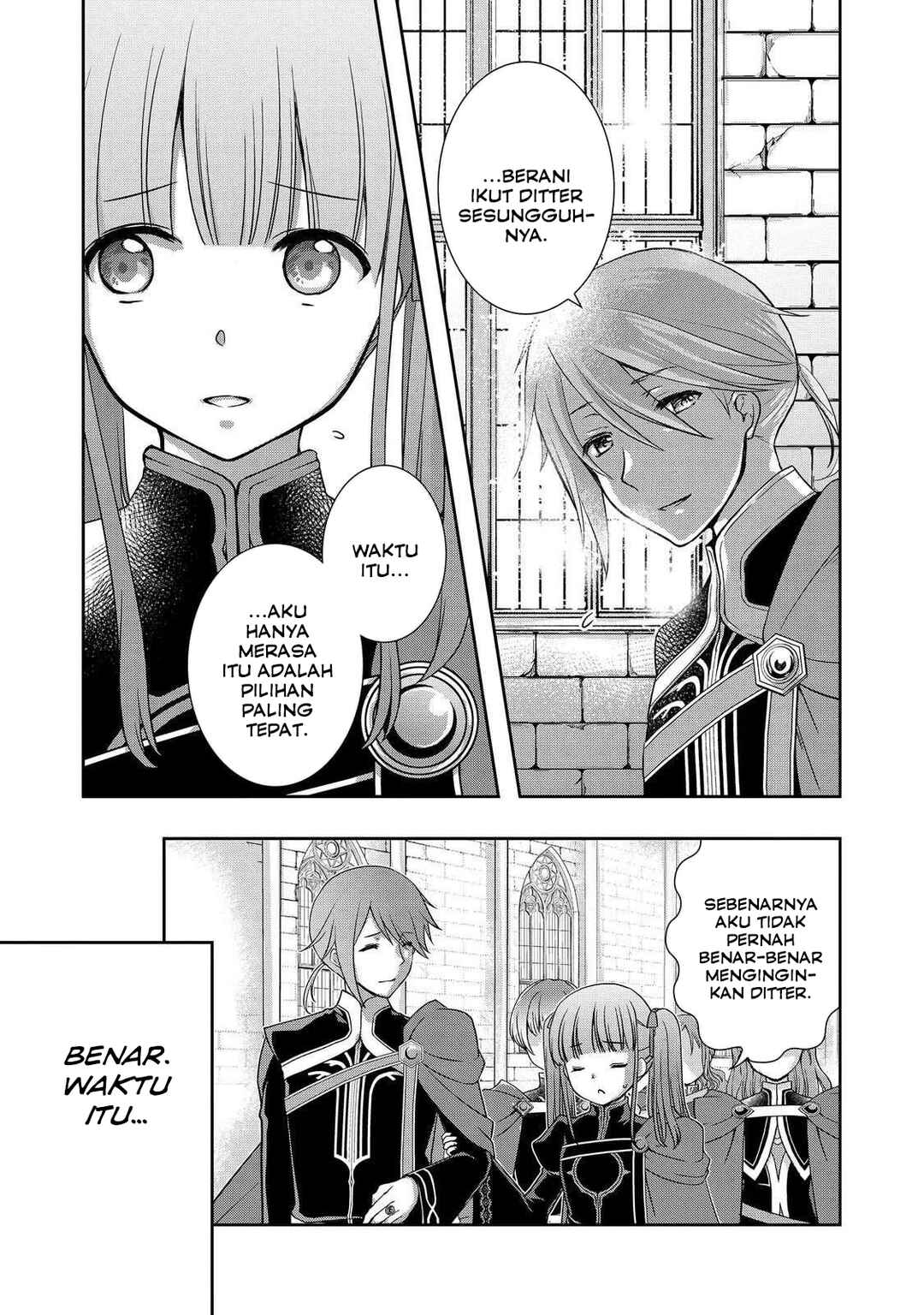 Honzuki no Gekokujou: Hannerōre no Kizoku-in Gonensei Ichi - Koishite Mitai O'hime-sama Chapter 3 - Page 13