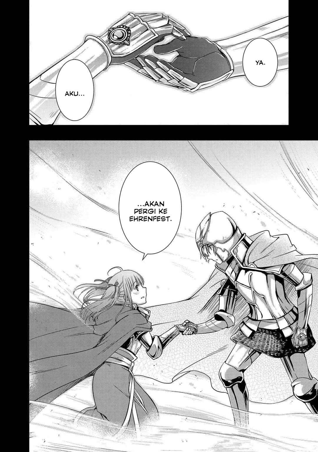 Honzuki no Gekokujou: Hannerōre no Kizoku-in Gonensei Ichi - Koishite Mitai O'hime-sama Chapter 3 - Page 8