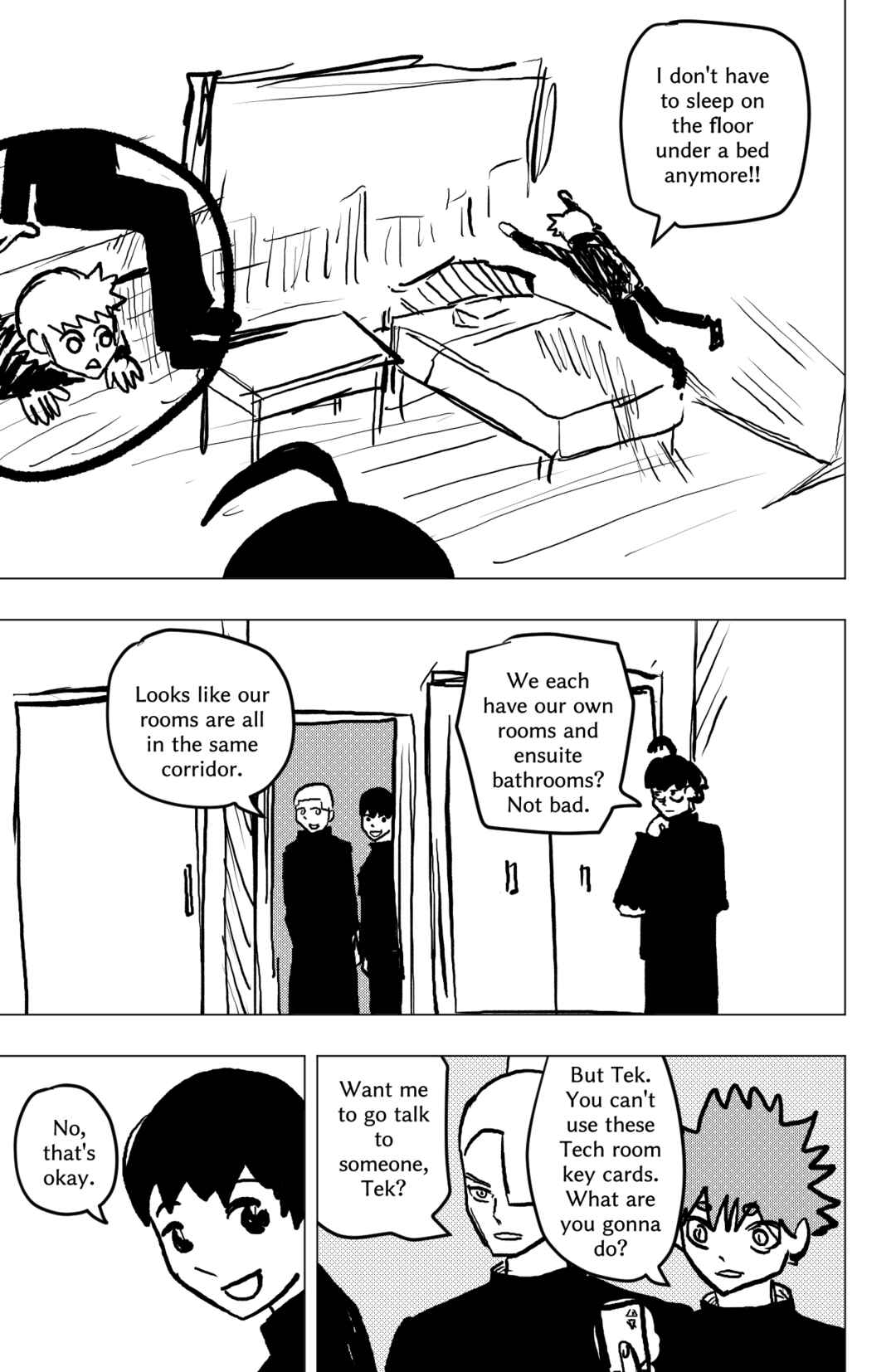 TEKNO: Sci-Fi Shonen Manga! Chapter 64 - Page 3