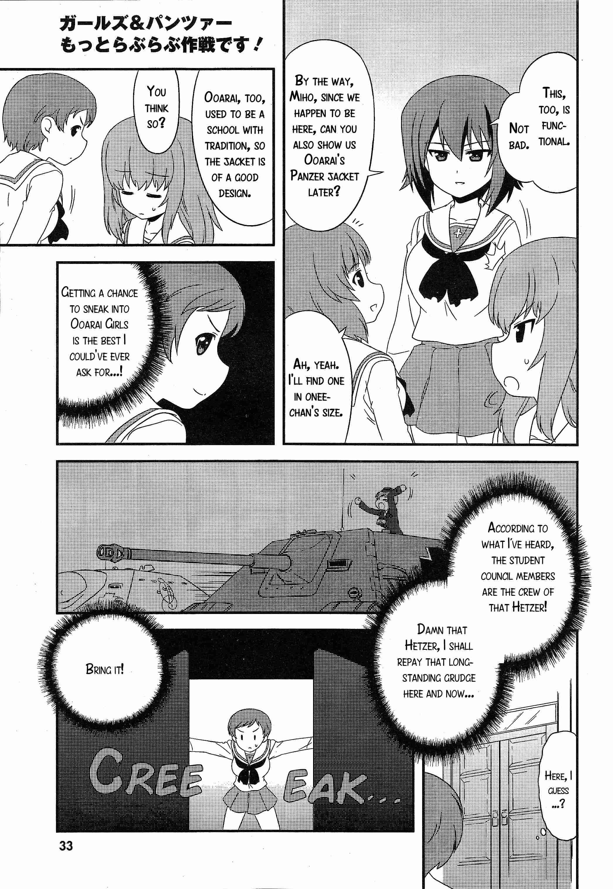 GIRLS und PANZER - Motto Love Love Sakusen desu! Chapter 33 - Page 11