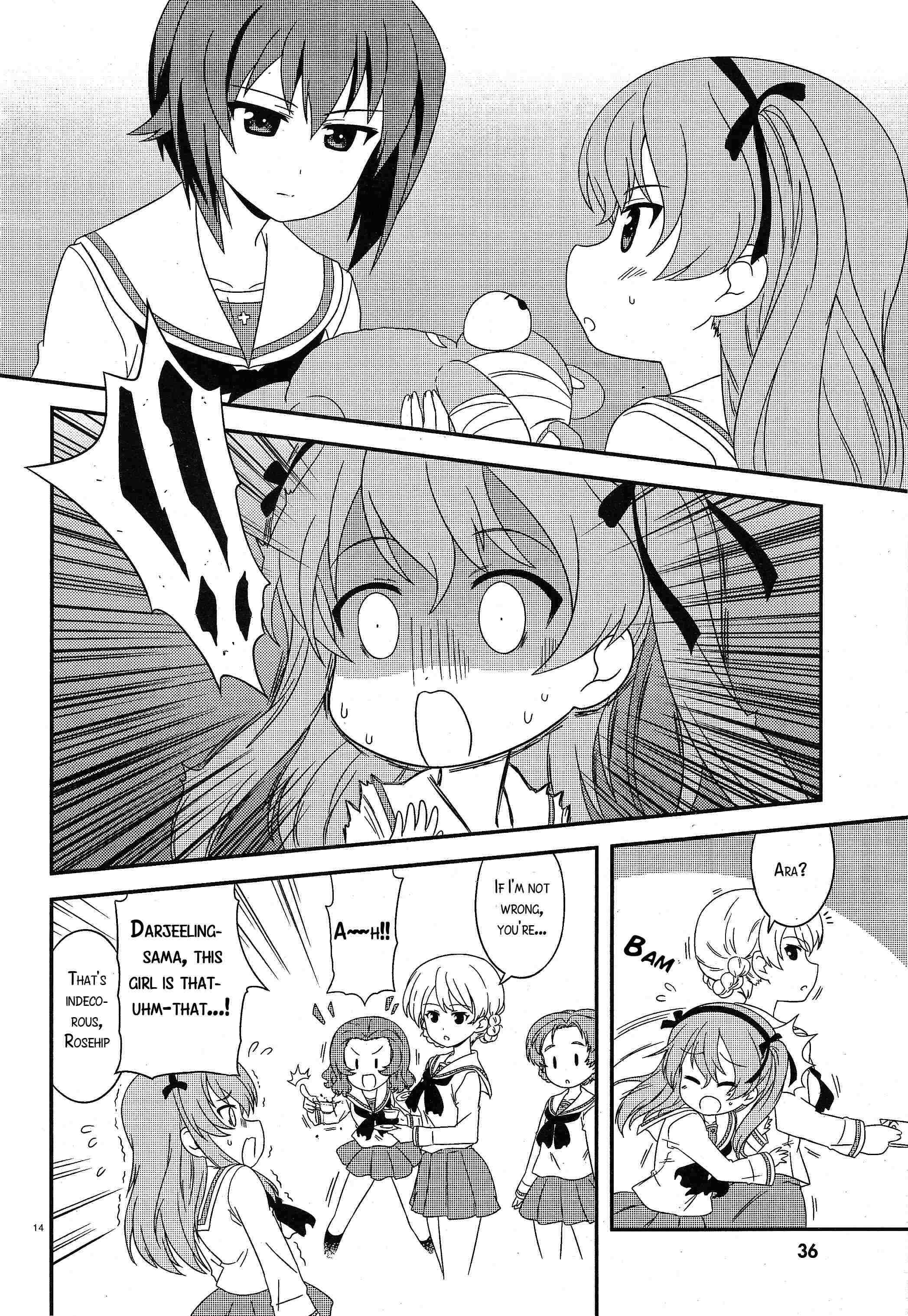 GIRLS und PANZER - Motto Love Love Sakusen desu! Chapter 33 - Page 14