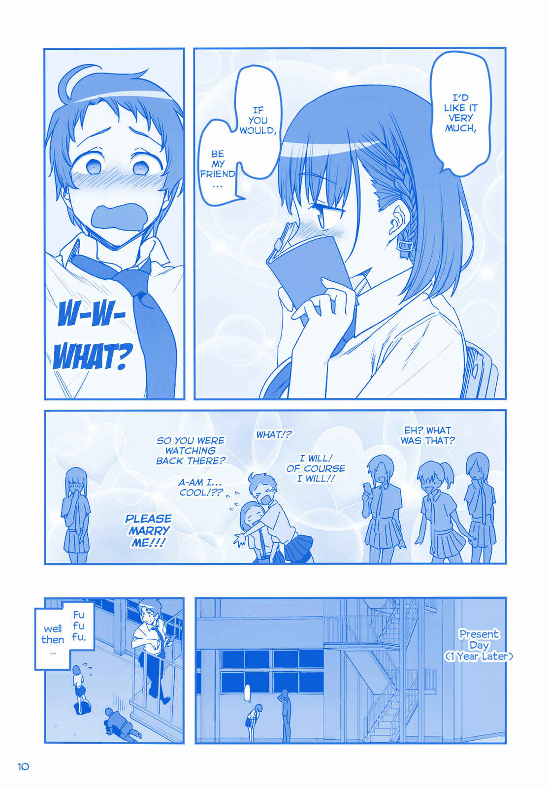 Getsuyoubi no Tawawa  (Twitter Webcomic) Chapter 6 - Page 10