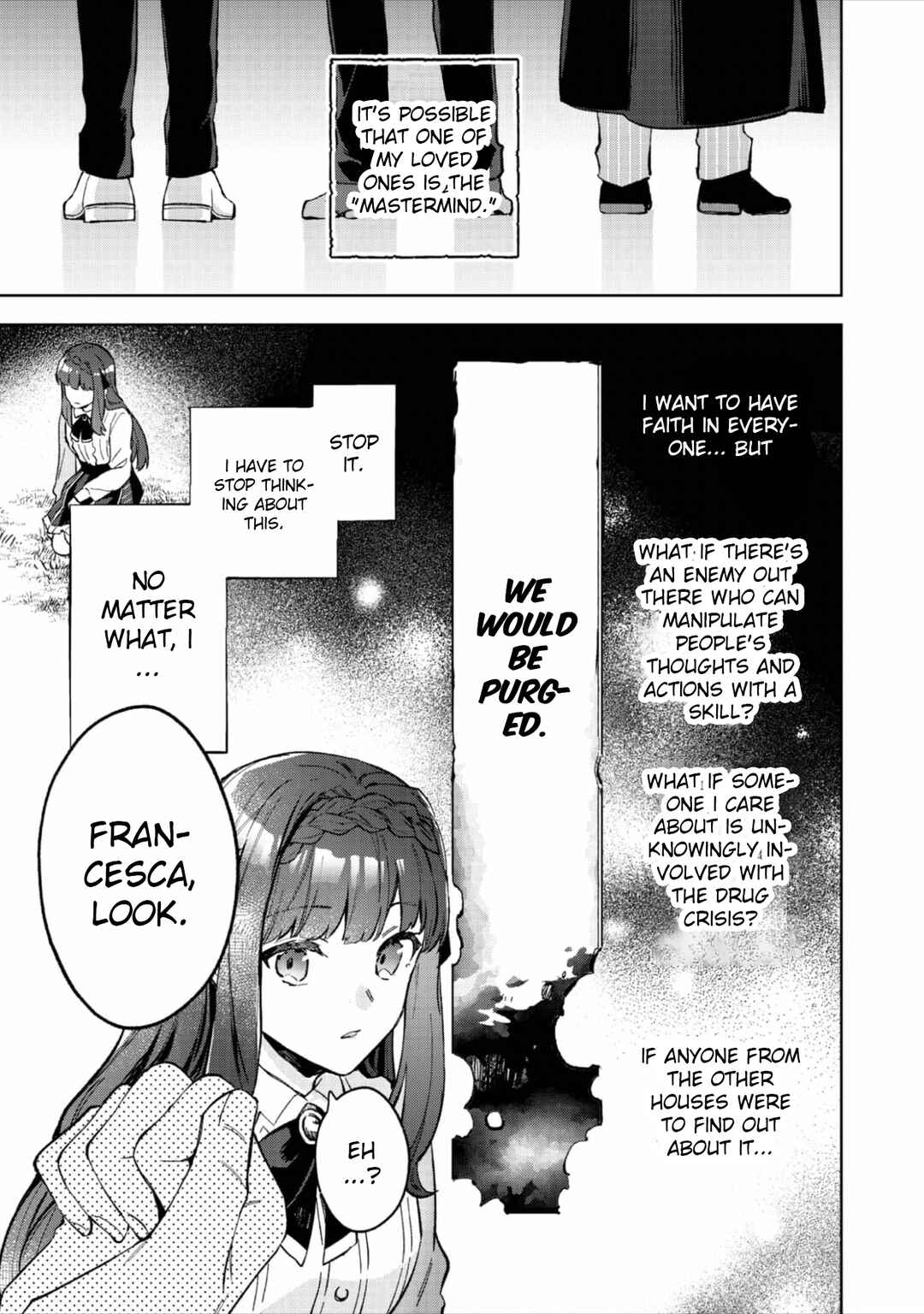 Akutou Ikka no Mana Musume, Tensei Saki mo Otome Game no Gokudou Reijou deshita Chapter 15 - Page 20