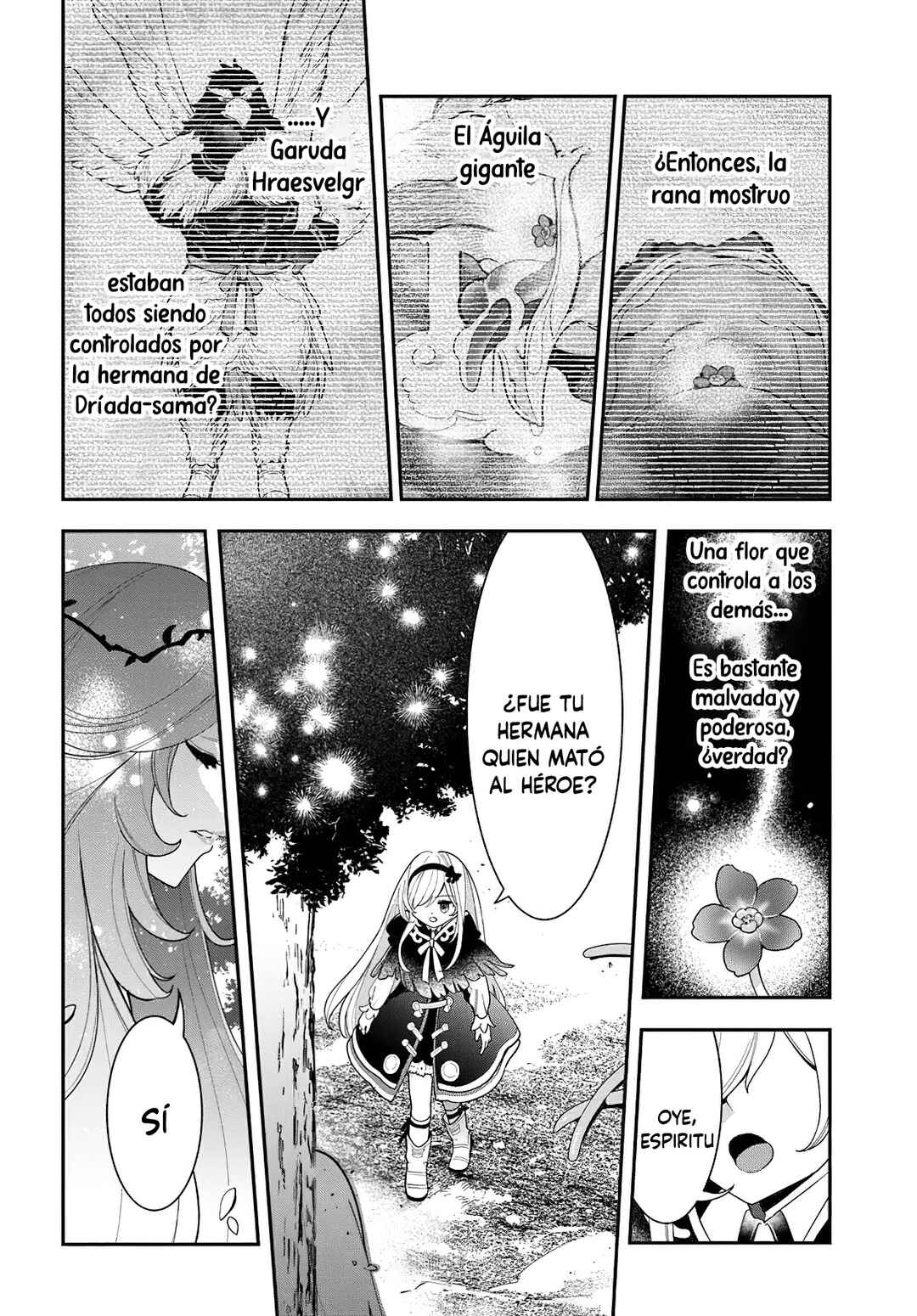 Shokubutsu Monster Musume Nikki: Seijo datta Watashi ga Uragirareta Hate ni Alraune ni Tensei Shite Shimatta node, kore kara wa Kougousei o Shinagara Shizuka ni Shokubutsu Life o Sugoshimasu Chapter 27 - Page 10