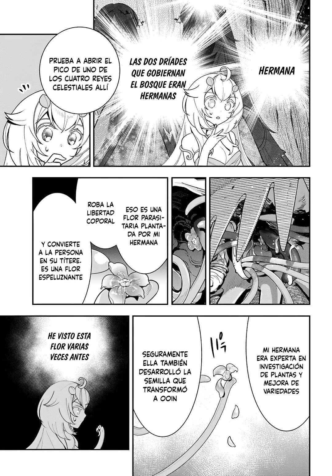 Shokubutsu Monster Musume Nikki: Seijo datta Watashi ga Uragirareta Hate ni Alraune ni Tensei Shite Shimatta node, kore kara wa Kougousei o Shinagara Shizuka ni Shokubutsu Life o Sugoshimasu Chapter 27 - Page 9