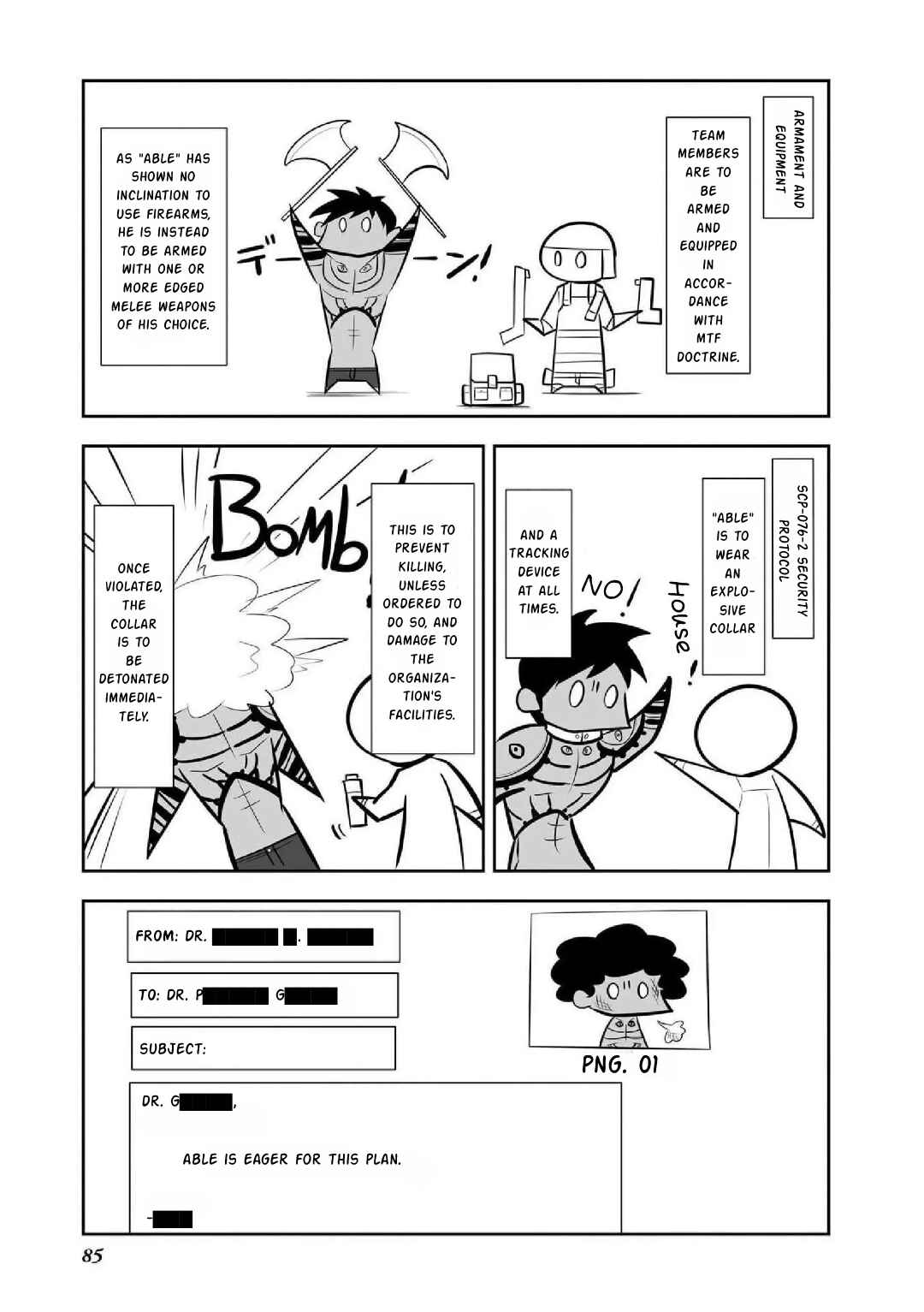 SCP Comic Anthology - KAI Chapter 7 - Page 3