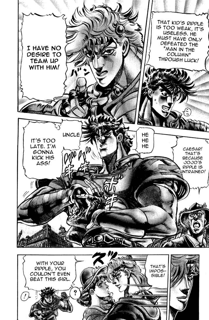 JoJo no Kimyou na Bouken: Part 2 - Sentou Chouryuu Chapter 19 - Page 6