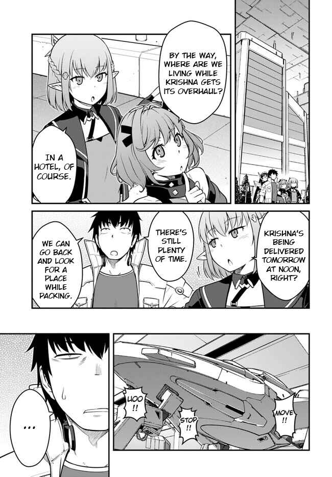 Mezametara Saikyou Soubi to Uchuusen-mochi datta node, Ikkodate Mezashite Youhei to shite Jiyuu ni Ikitai Chapter 41.1 - Page 1