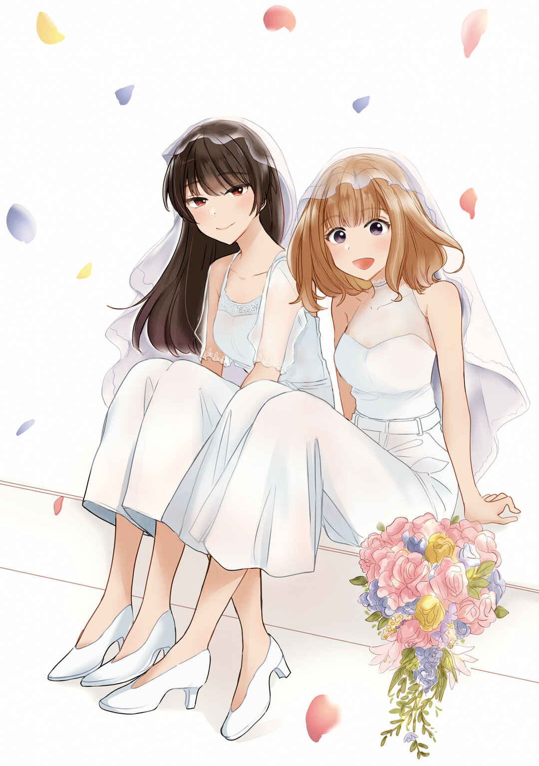 Onna Tomodachi to Kekkon Shitemita. Chapter 8.5 - Page 2
