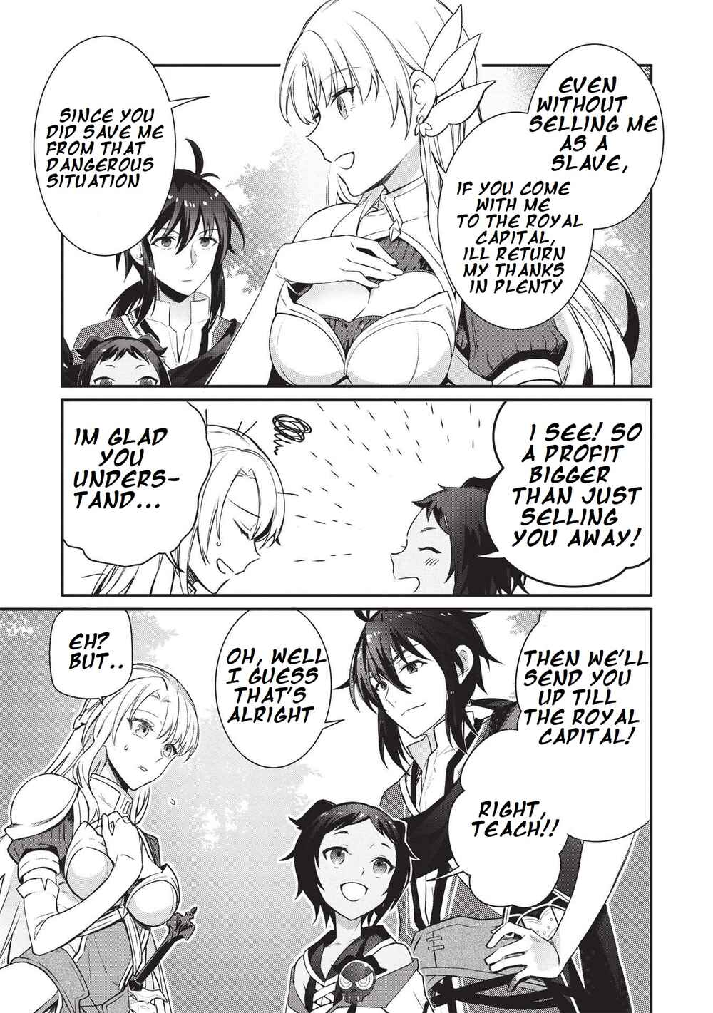 Counterstop Yuusha no Chou Ma Kyuoudou <Over-raise> ~Shouraiyuubou na Maou to Hime wo Deshi Nishite Mita~ Chapter 1 - Page 28
