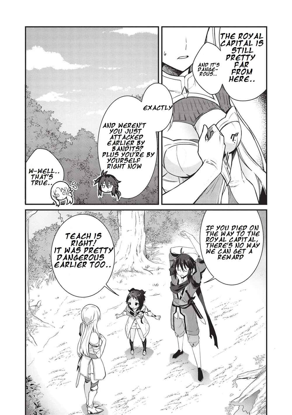 Counterstop Yuusha no Chou Ma Kyuoudou <Over-raise> ~Shouraiyuubou na Maou to Hime wo Deshi Nishite Mita~ Chapter 1 - Page 29