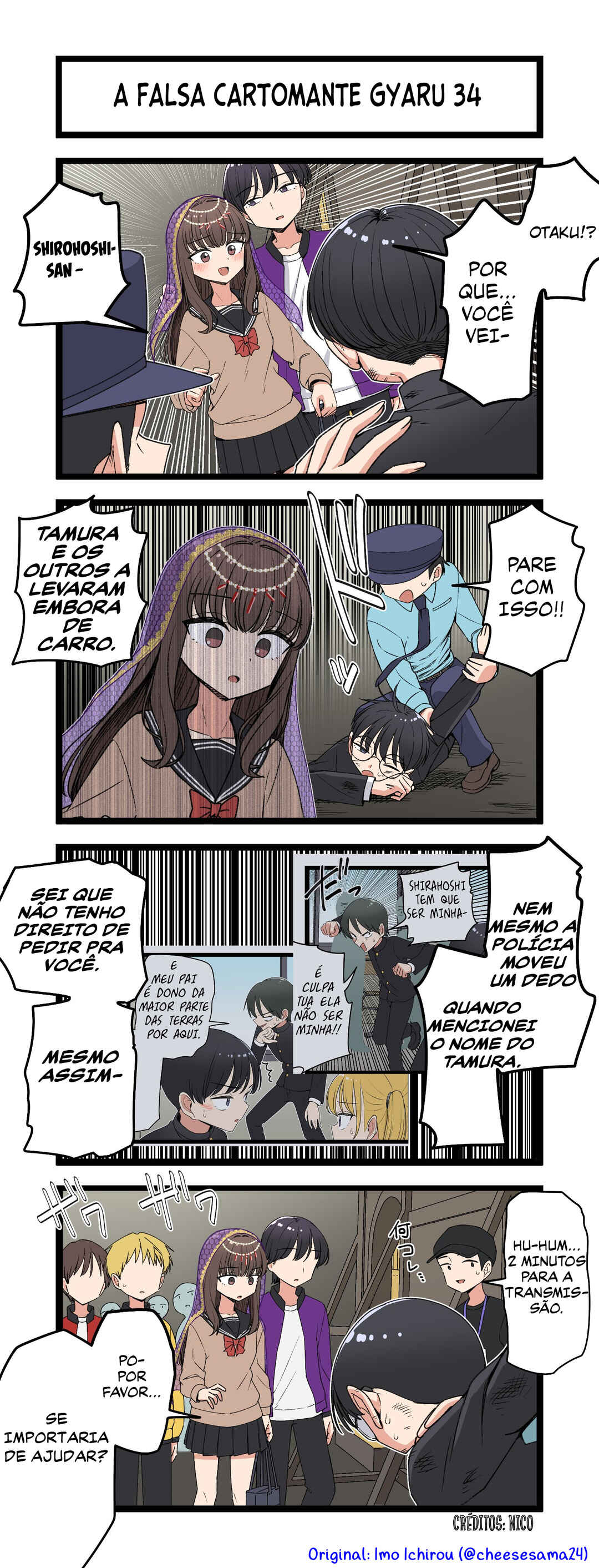 Phony Fortune-Telling Gyaru Chapter 34 - Page 2